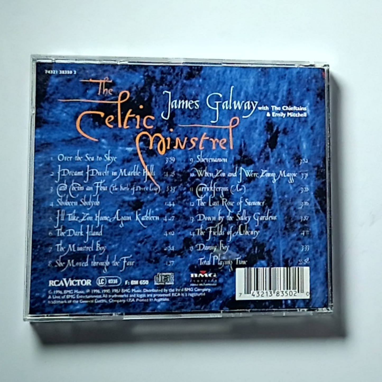 James Galway – The Celtic Minstrel (CD, 1996) Australia 74321 38350 2