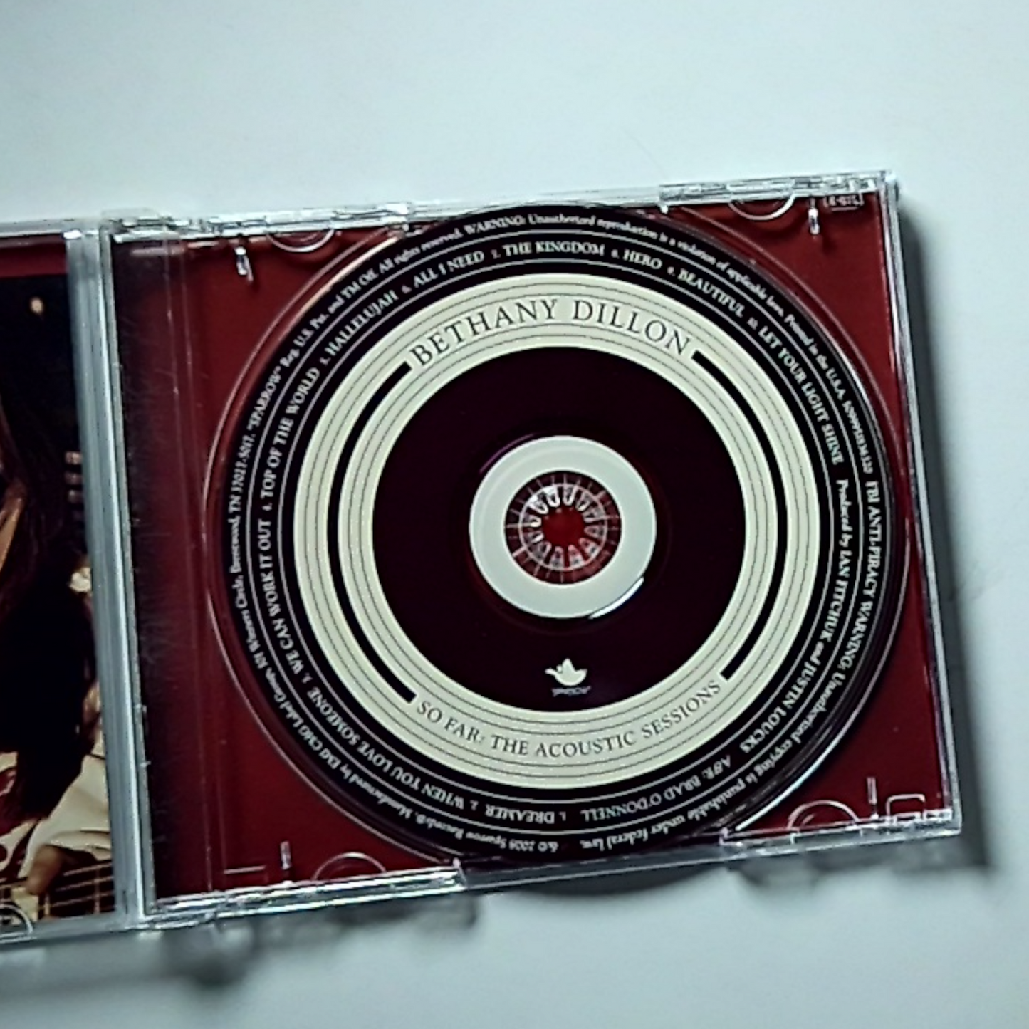 Bethany Dillon – So Far: The Acoustic Sessions (CD 2008) Australia 5099951836320