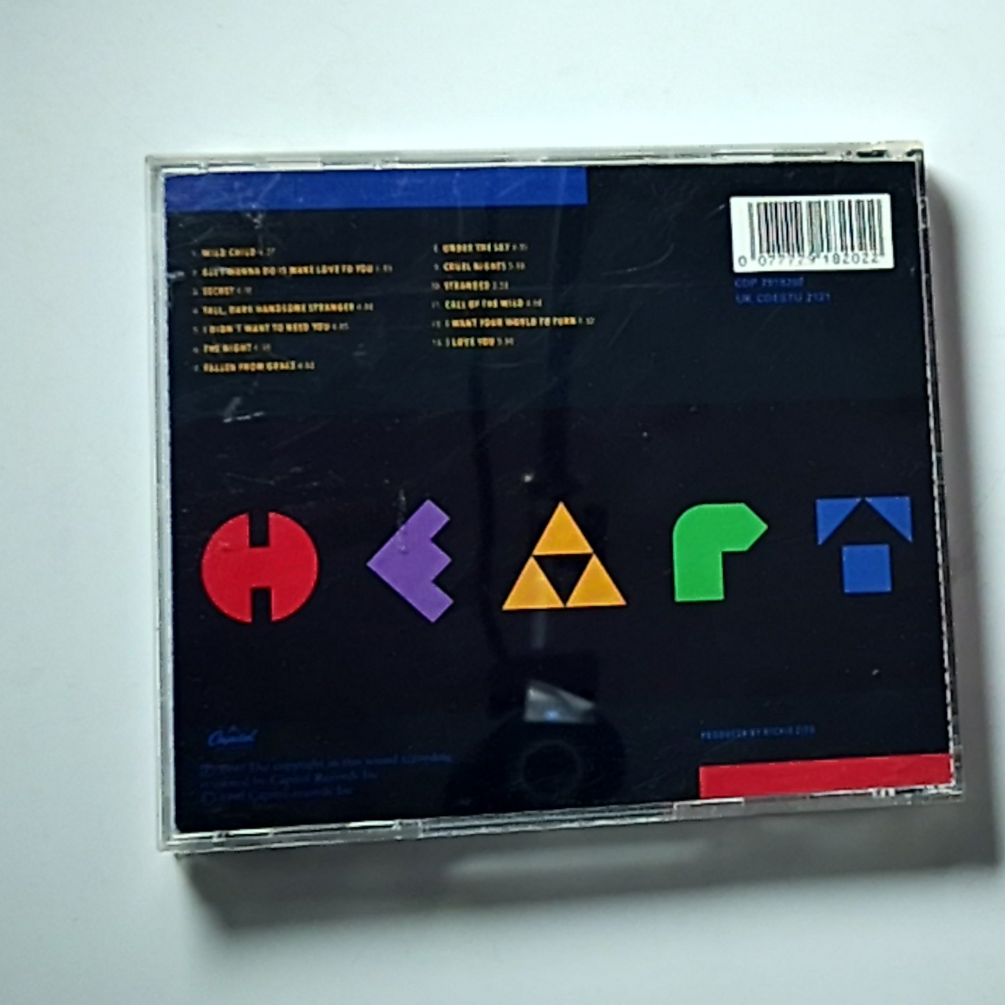 Heart – Brigade (CD, 1990) Europe CDP 7918202