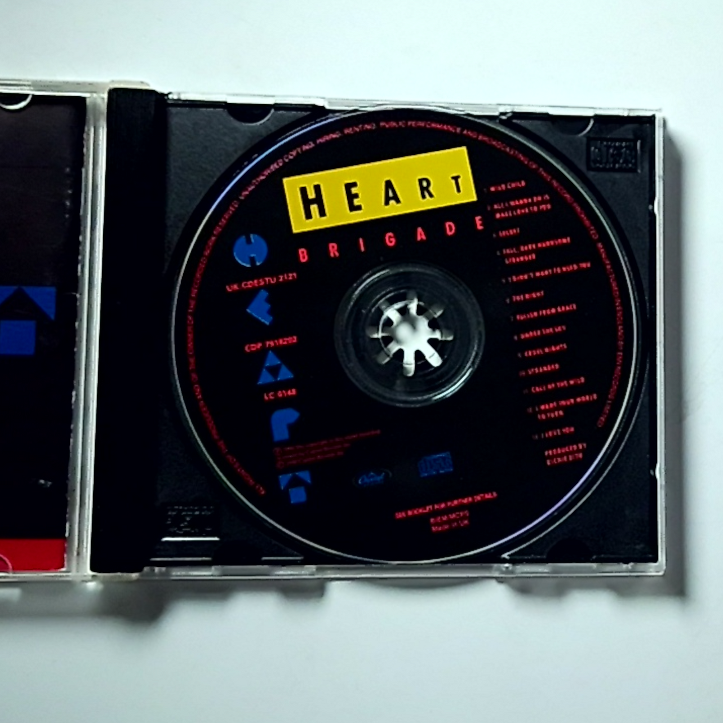 Heart – Brigade (CD, 1990) Europe CDP 7918202