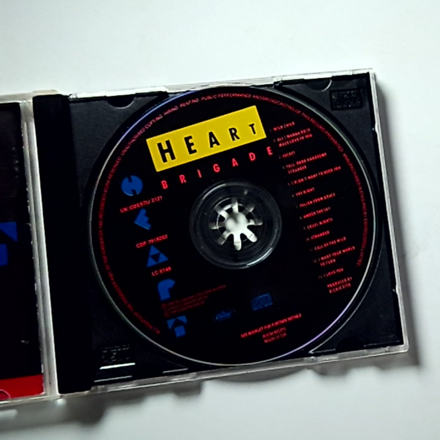 Heart – Brigade (CD, 1990) Europe CDP 7918202