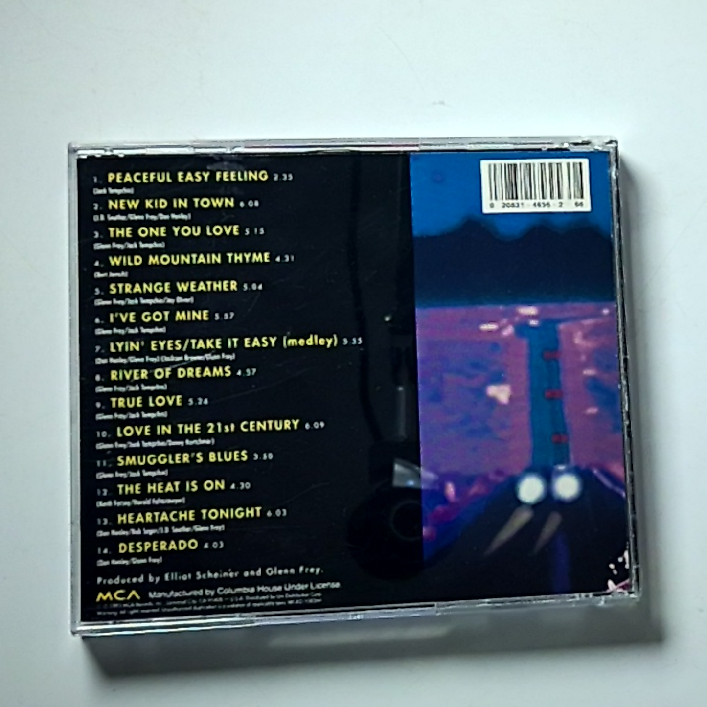 Glenn Frey – Live (CD, 1993) US MCAD-10826
