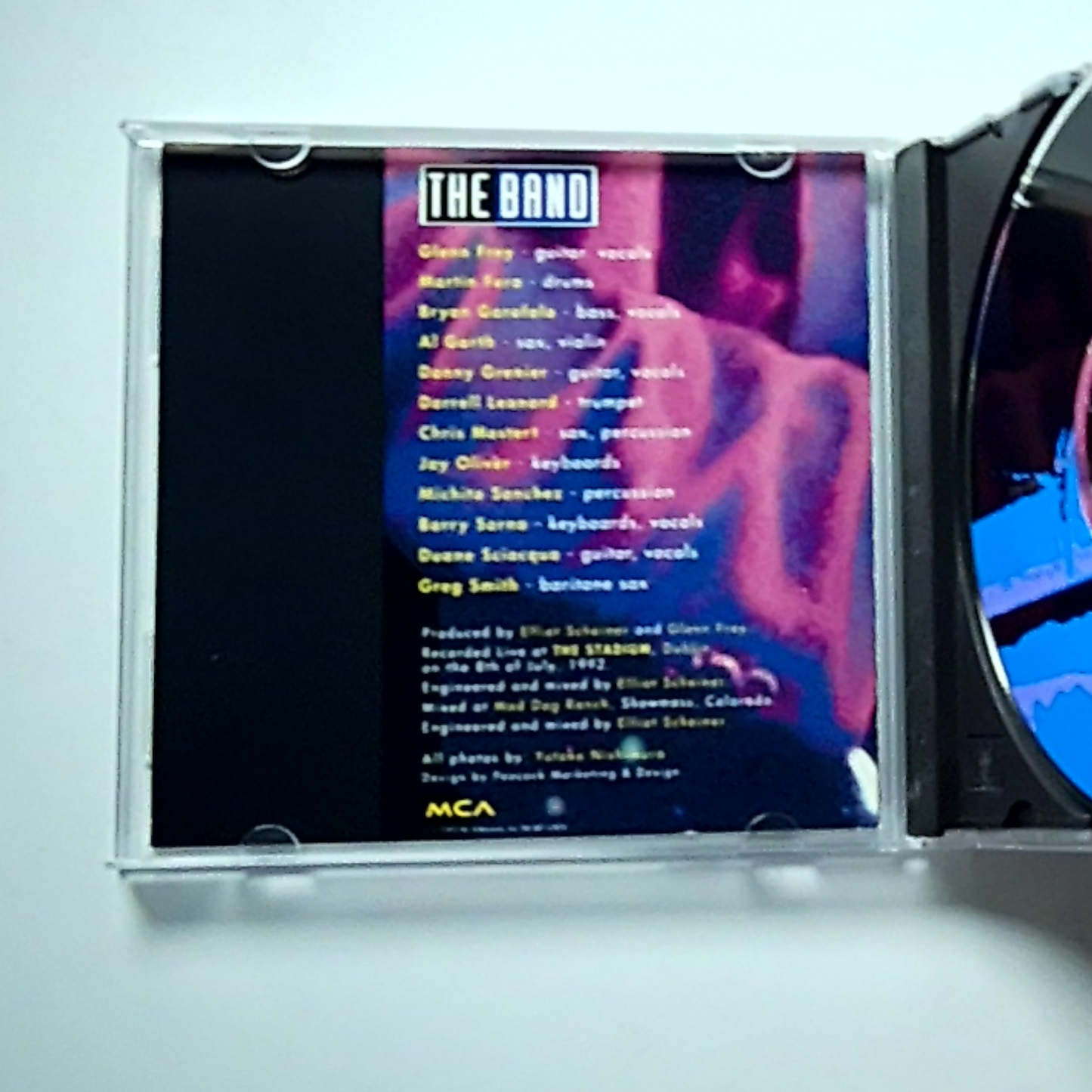 Glenn Frey – Live (CD, 1993) US MCAD-10826