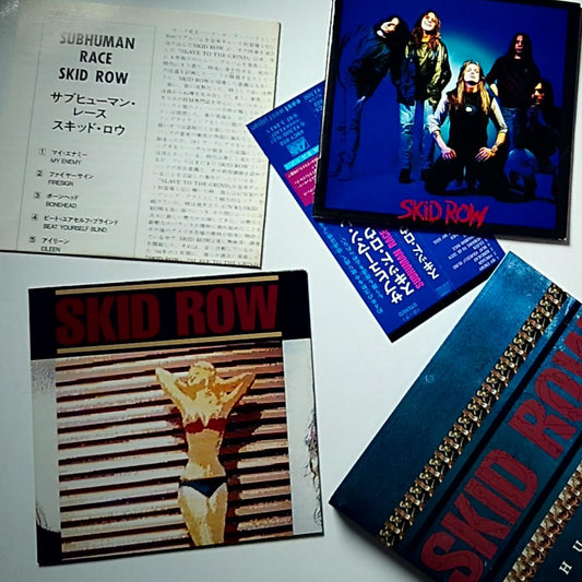 Skid Row – Subhuman Race (CD, 1995) Japan Bonus Track Obi AMCY-802