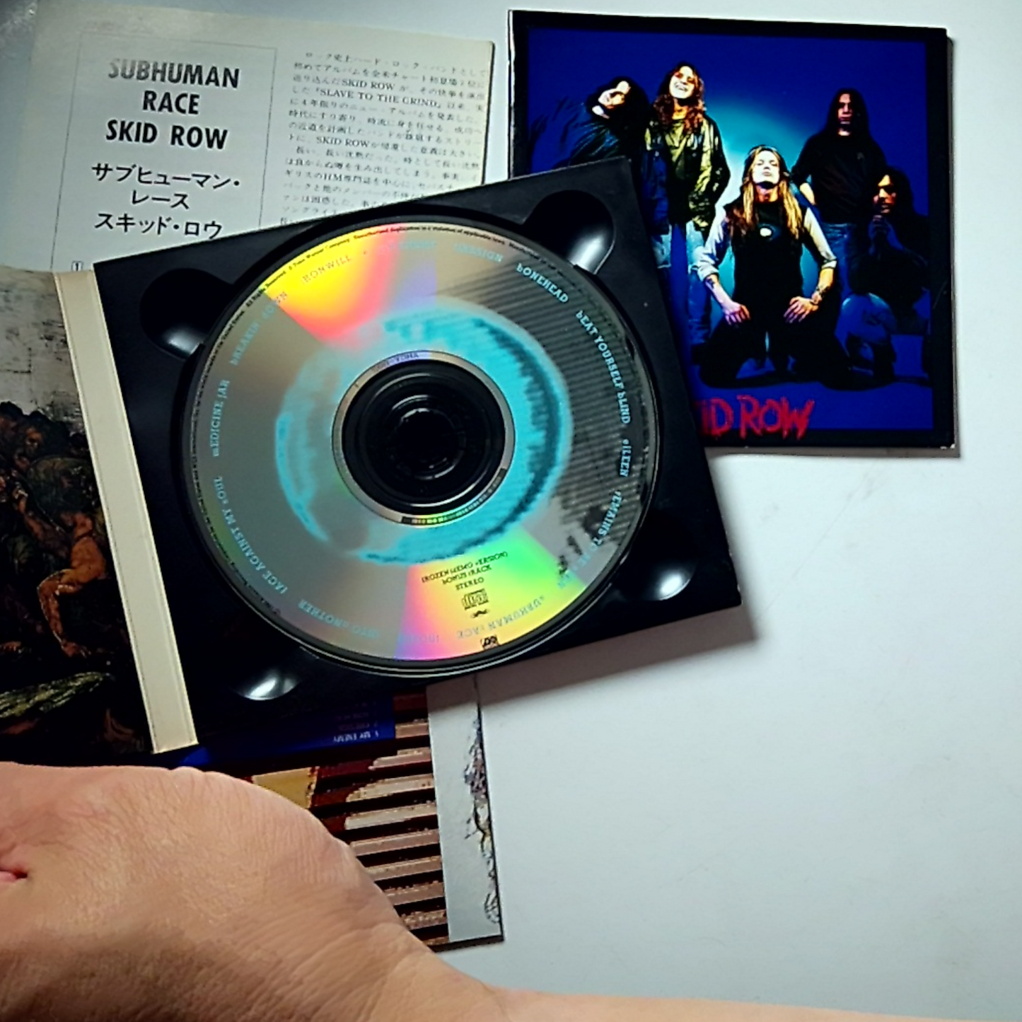 Skid Row – Subhuman Race (CD, 1995) Japan Bonus Track Obi AMCY-802