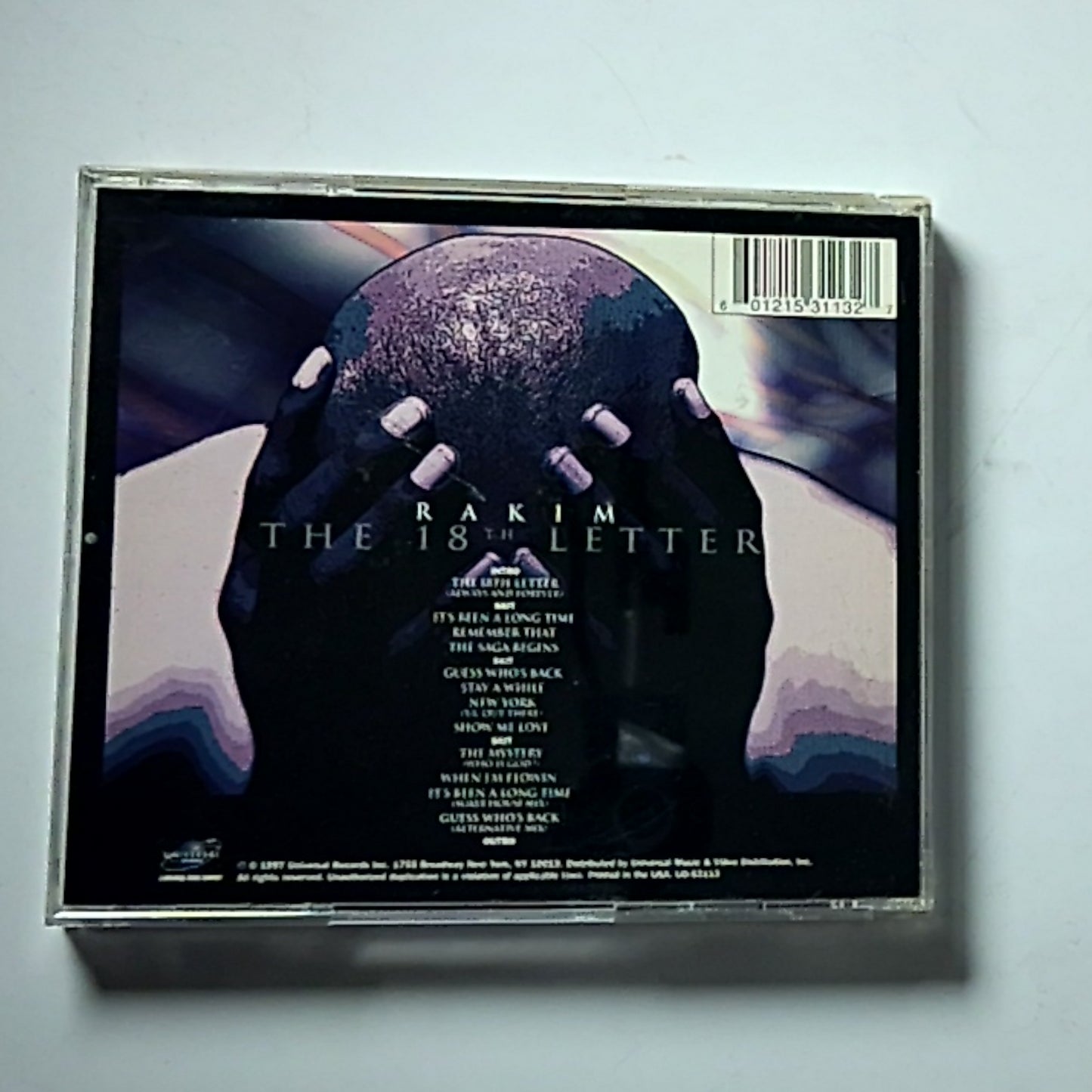 Rakim – The 18th Letter (CD, 1997) US UD-53113