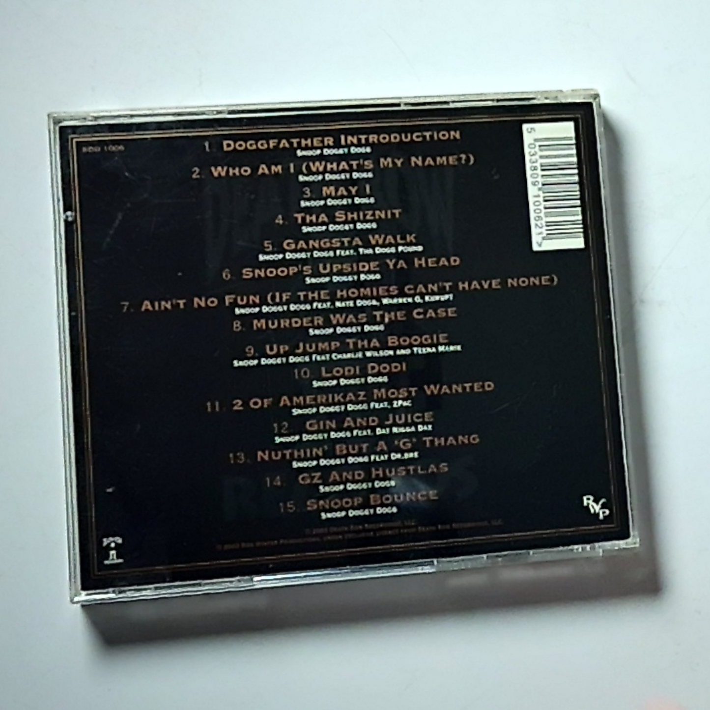 Snoop Dogg – Tha Dogg - The Best Of The Works... (CD, 2003) null 093.1006.020