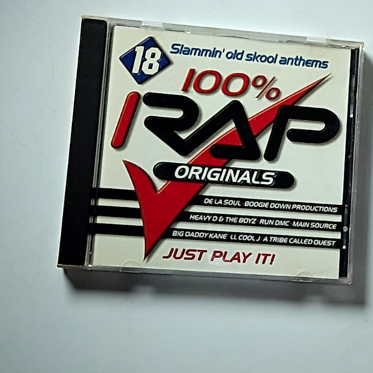 Various – 100% Rap Originals (CD, 1996) UK TCD 2821