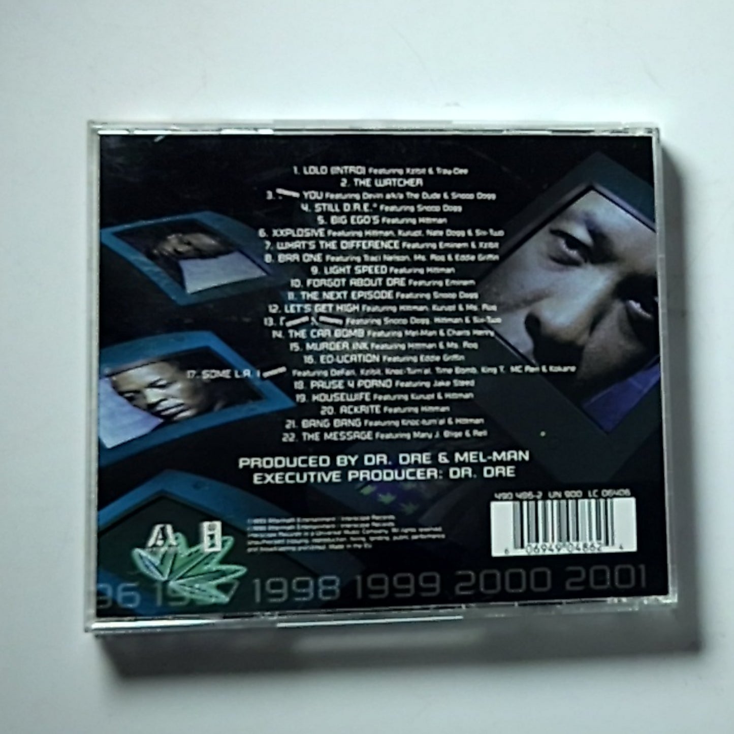 Dr. Dre – 2001 (CD, 1999) Europe 490 486-2