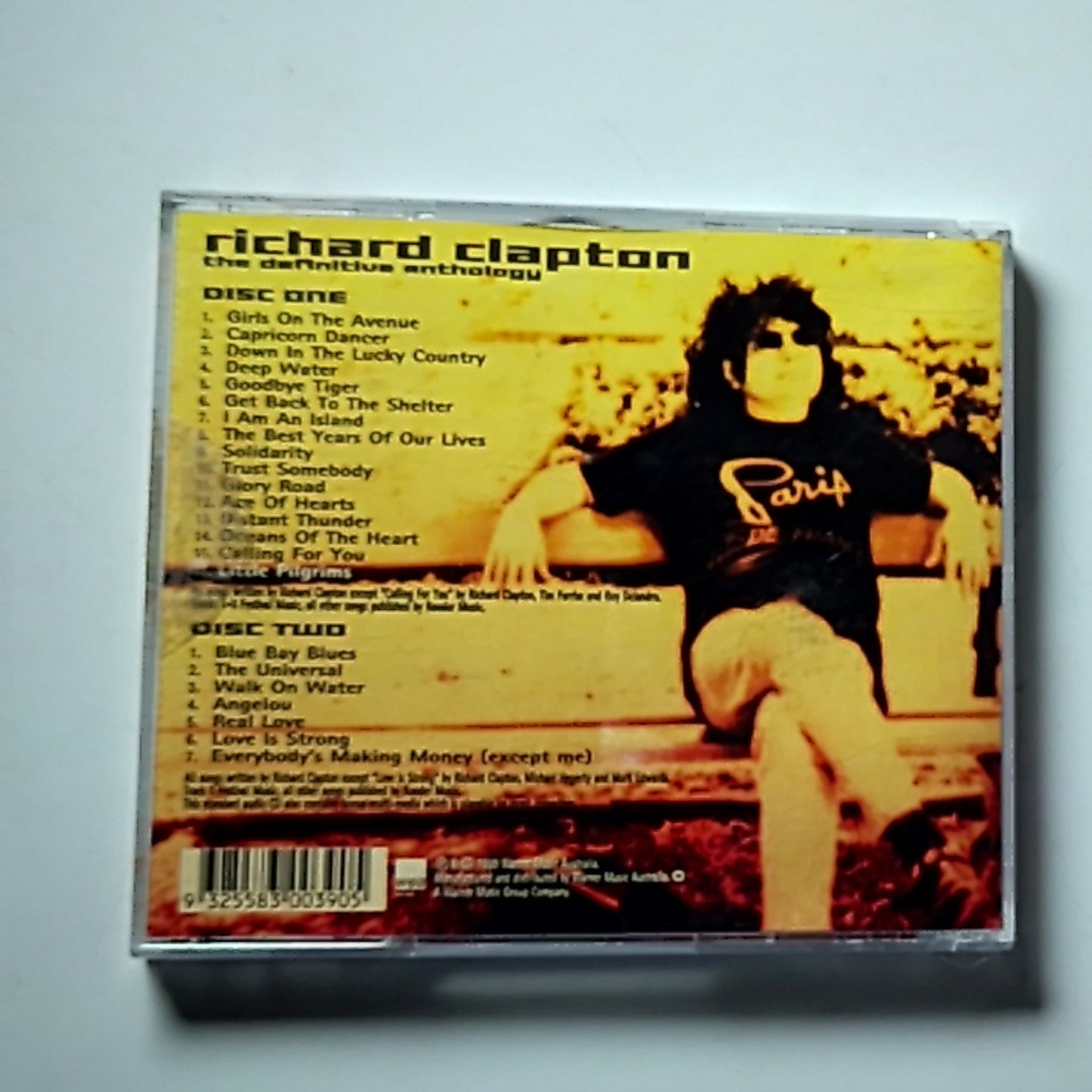 Richard Clapton – The Definitive Anthology (CD, 1999) Australia 3984294362