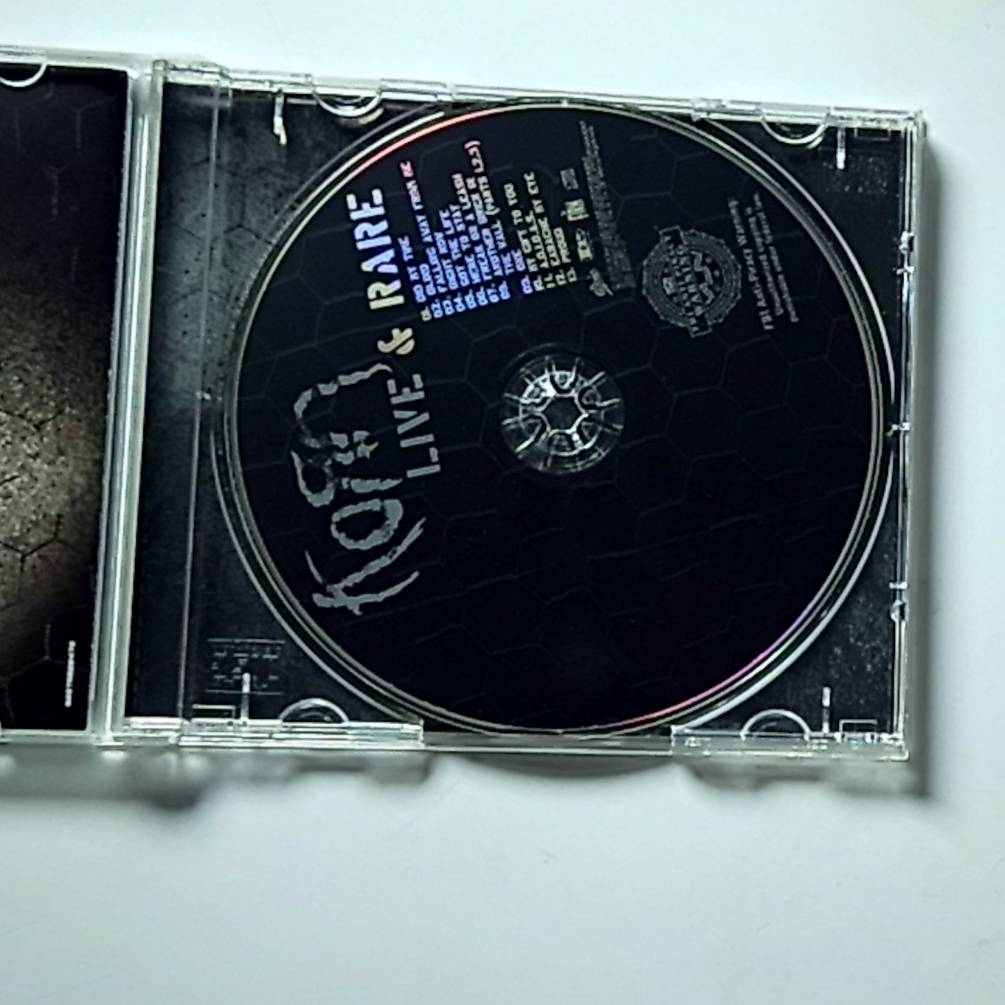 Korn – Live & Rare (CD, 2006) US 82876822472
