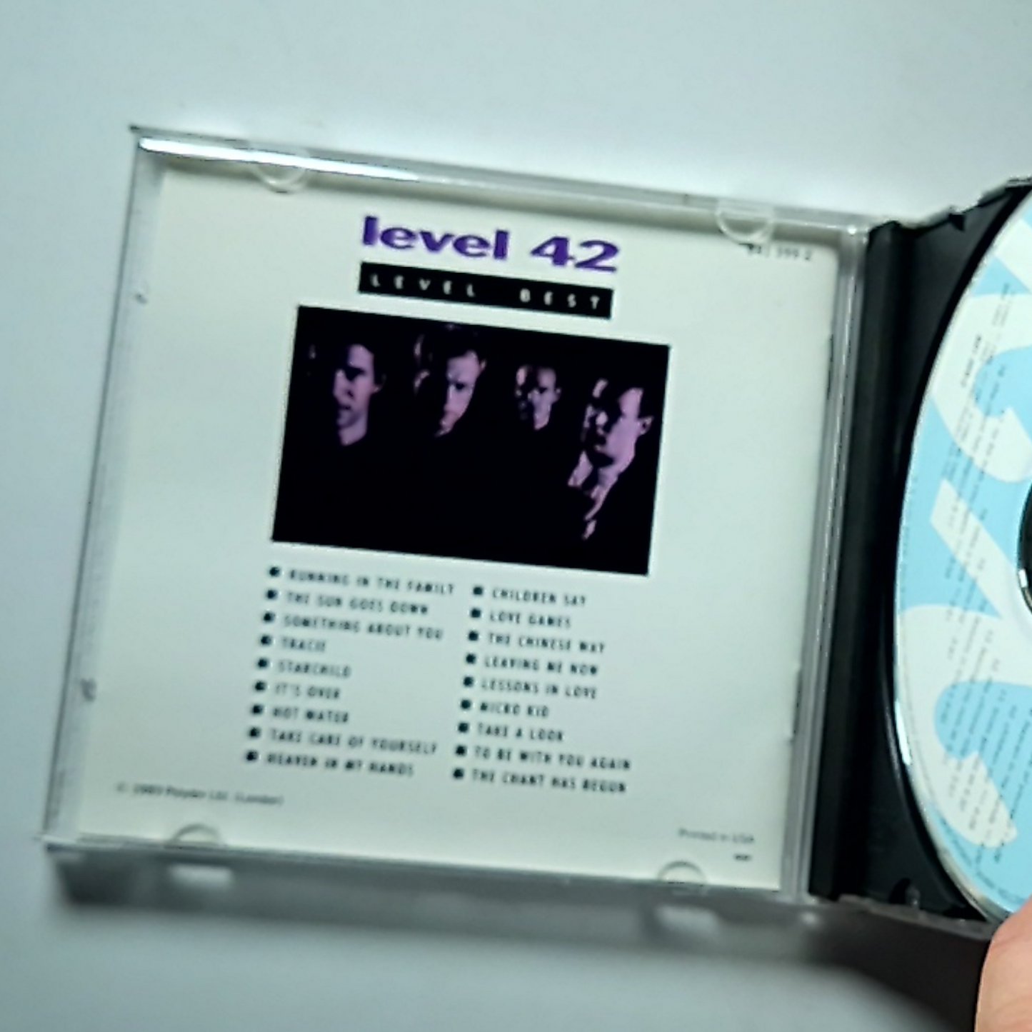 Level 42 – Level Best (CD, 1989) US 841 399-2