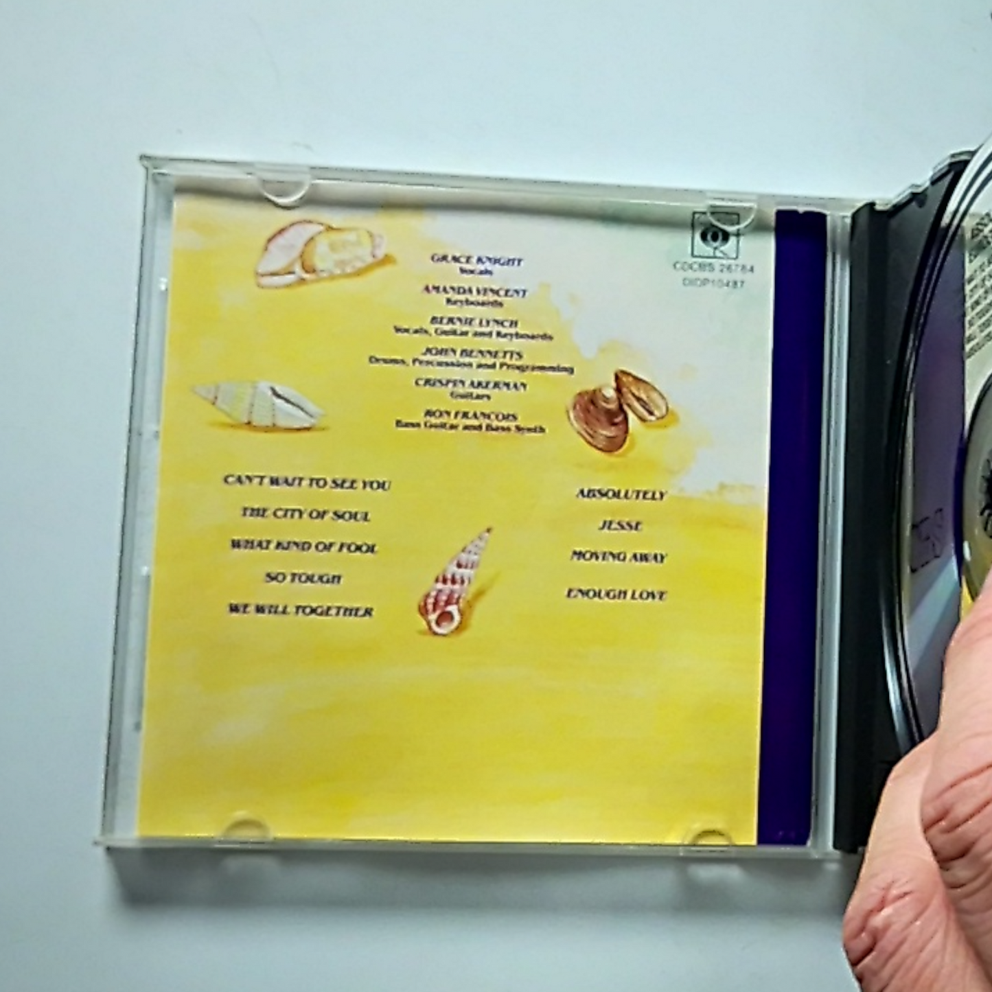 Eurogliders – Absolutely! (CD, 1985) Australia CDCBS26784