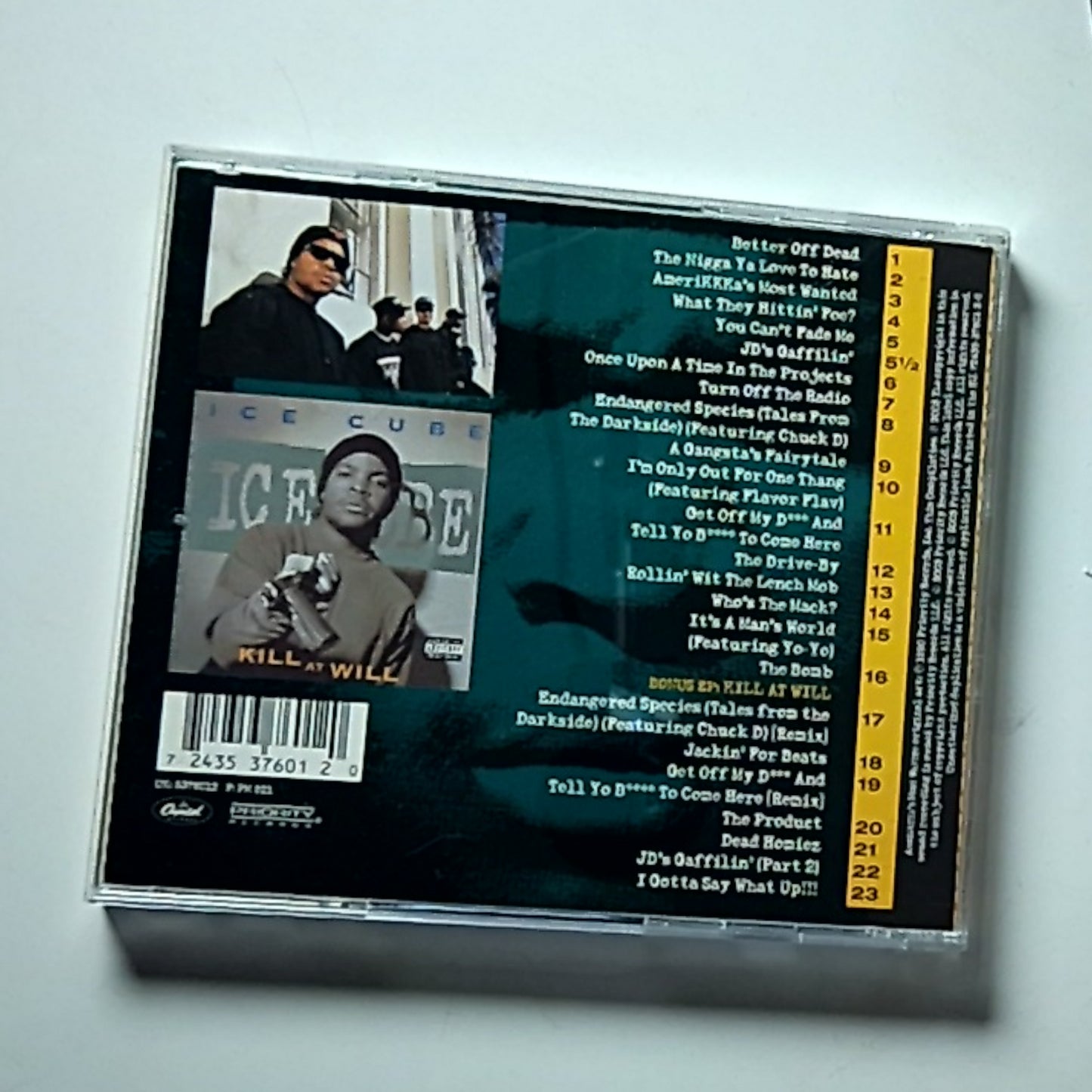 Ice Cube – AmeriKKKa's Most Wanted (CD, 2012) UK & Europe 72435-37601-2-0