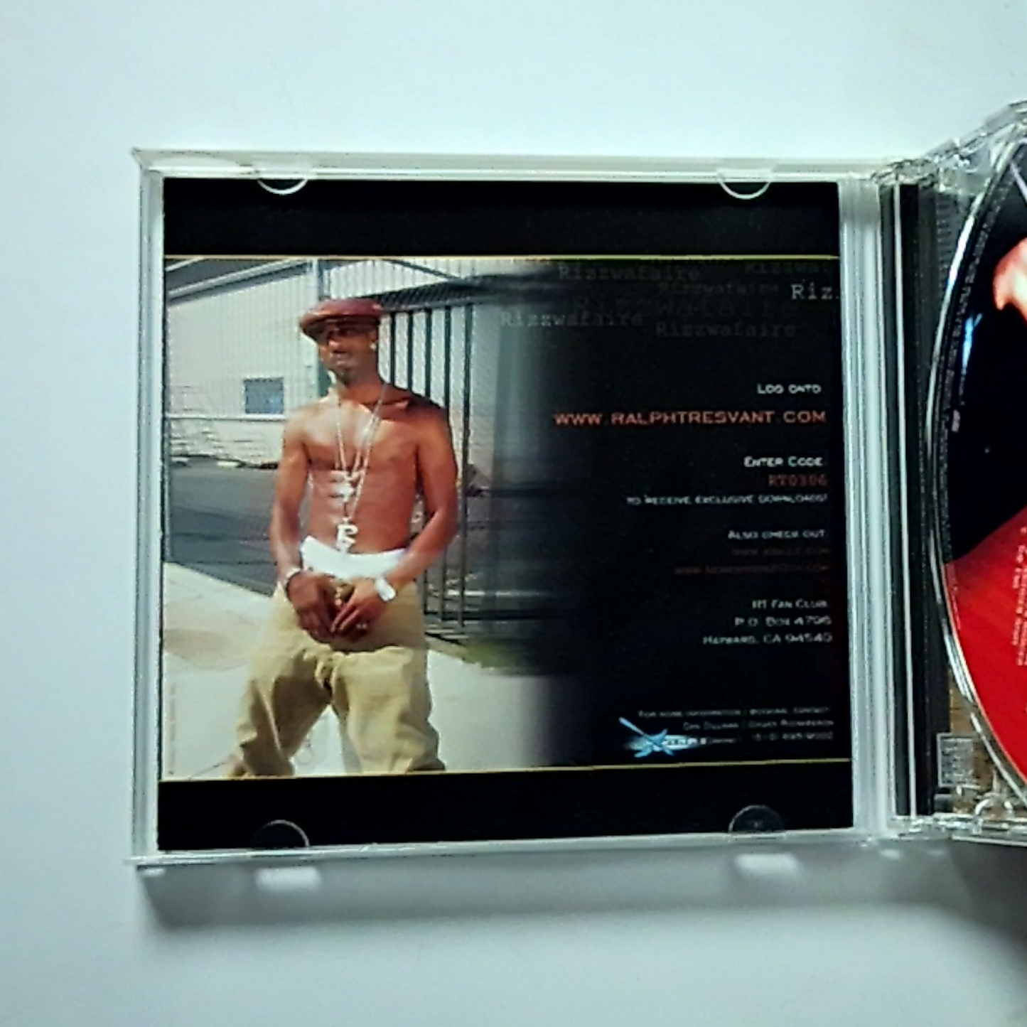 Ralph Tresvant – Rizz Wa Faire (CD, 2006) US XMG-20