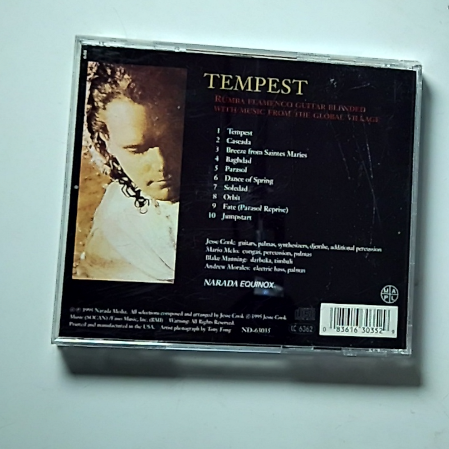 Jesse Cook – Tempest (CD, 1995) US ND-63035