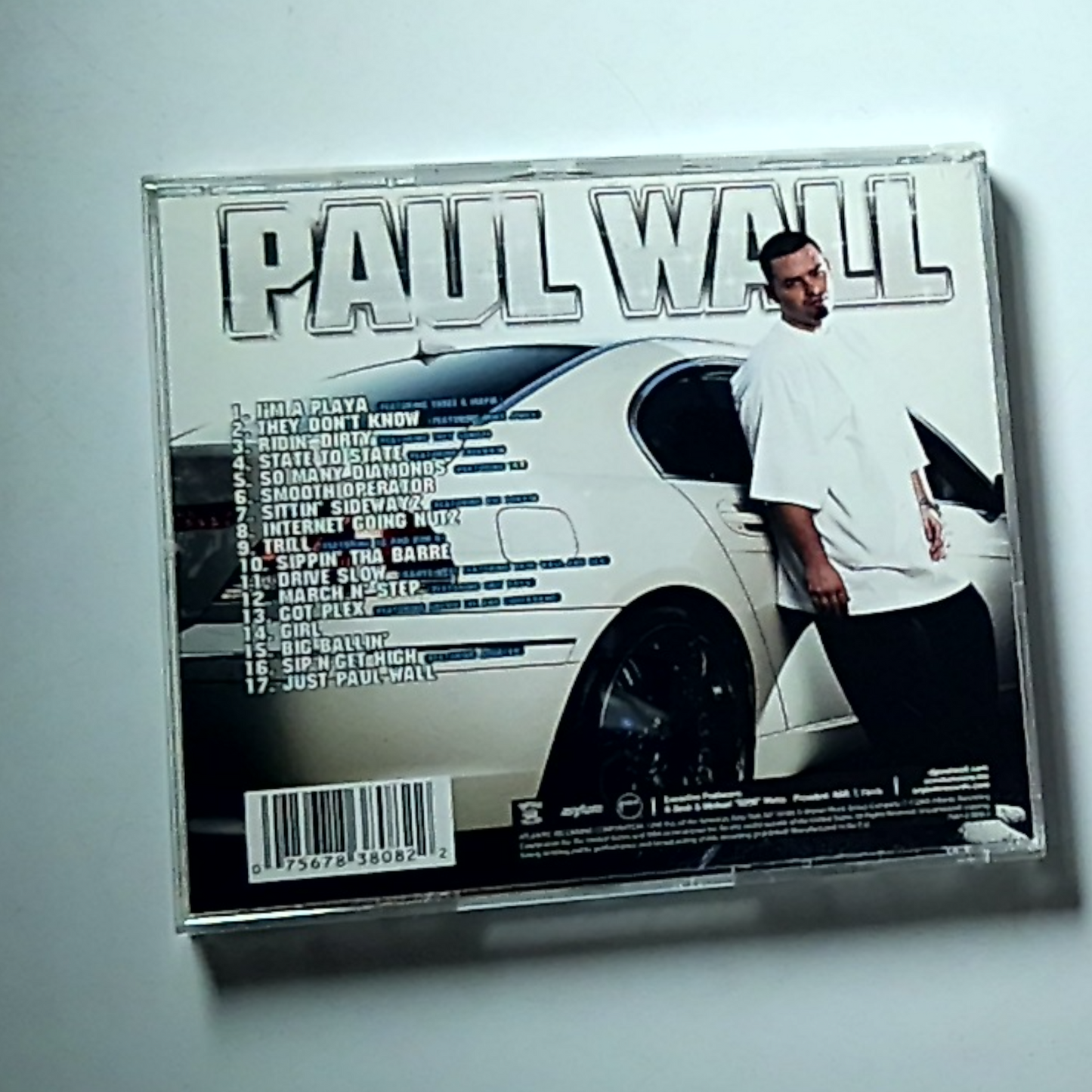 Paul Wall – The Peoples Champ (CD, 2005) US 83808-2