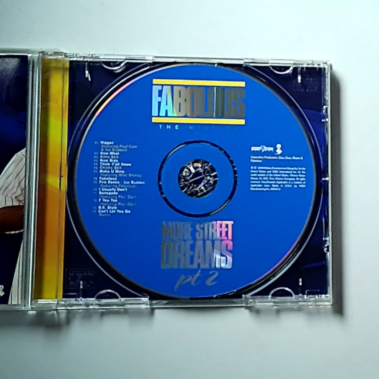 Fabolous – More Street Dreams Pt. 2: The Mixtape (CD, 2003) US 62924-2