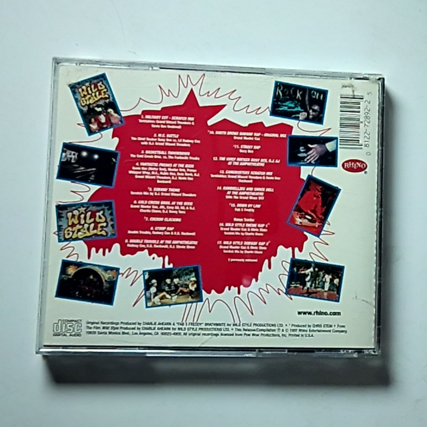 Various – Wild Style (Original Motion Picture Soundtrack) (CD, 1997) US R2 72892