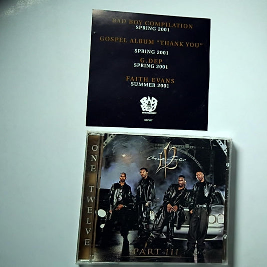 112 – One Twelve Part III (CD, 2001) US 78612-73039-2