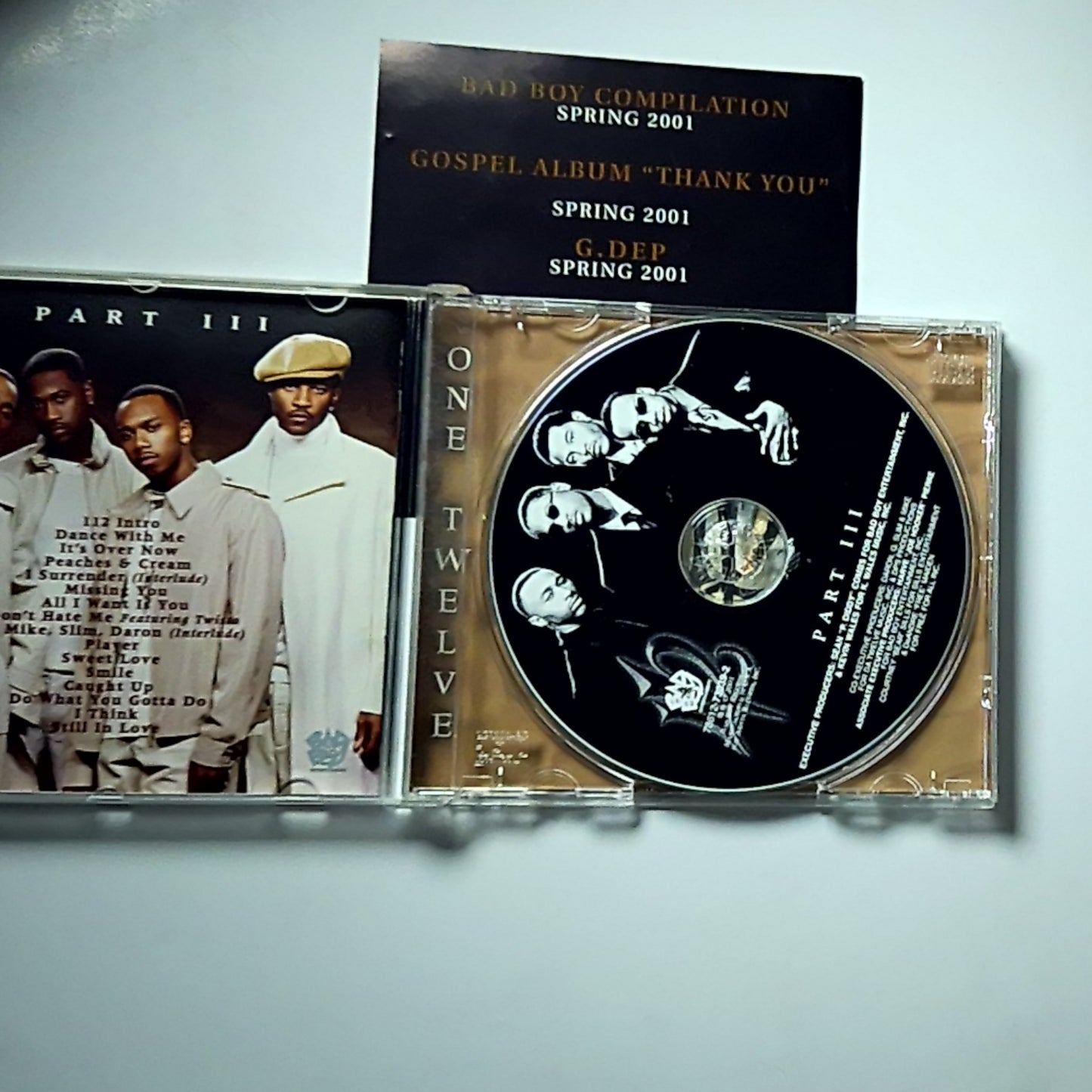 112 – One Twelve Part III (CD, 2001) US 78612-73039-2