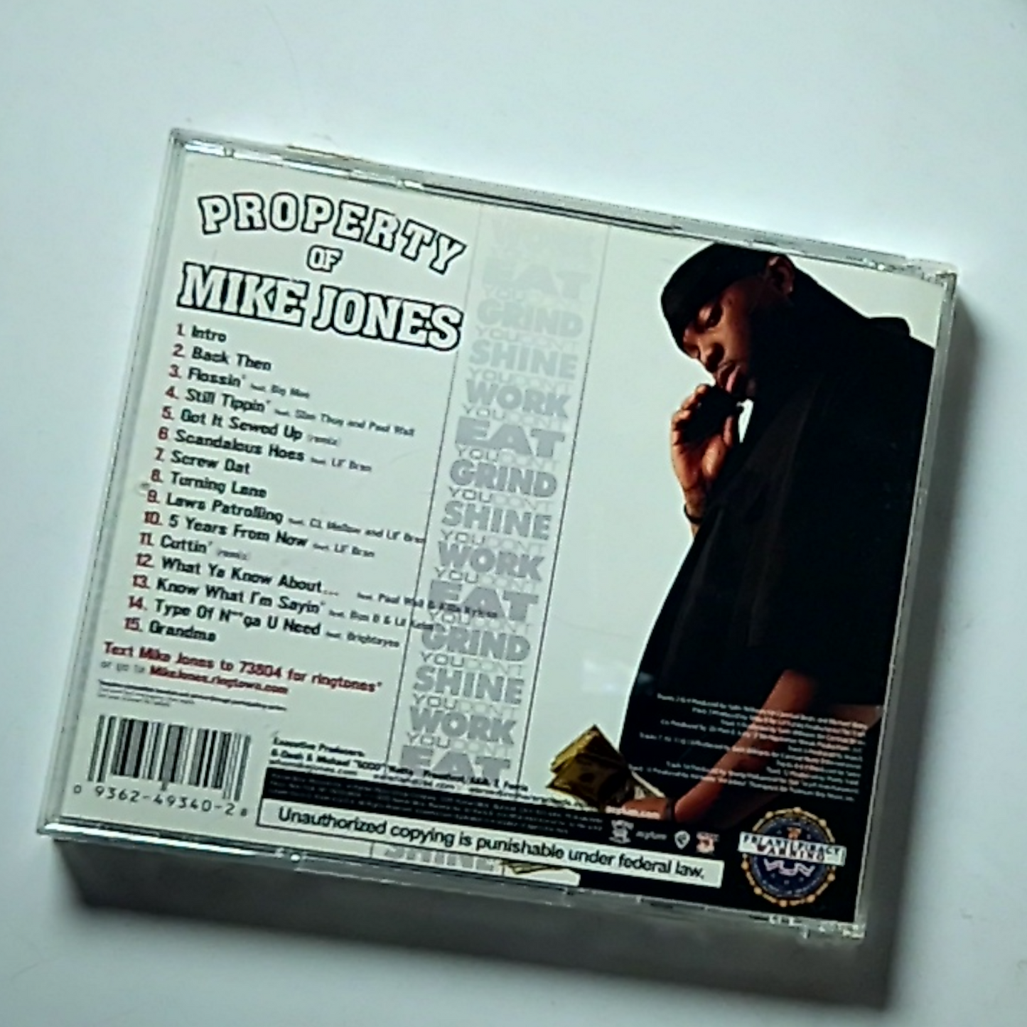 Mike Jones – Who Is Mike Jones? (CD, 2005) US 49340-2