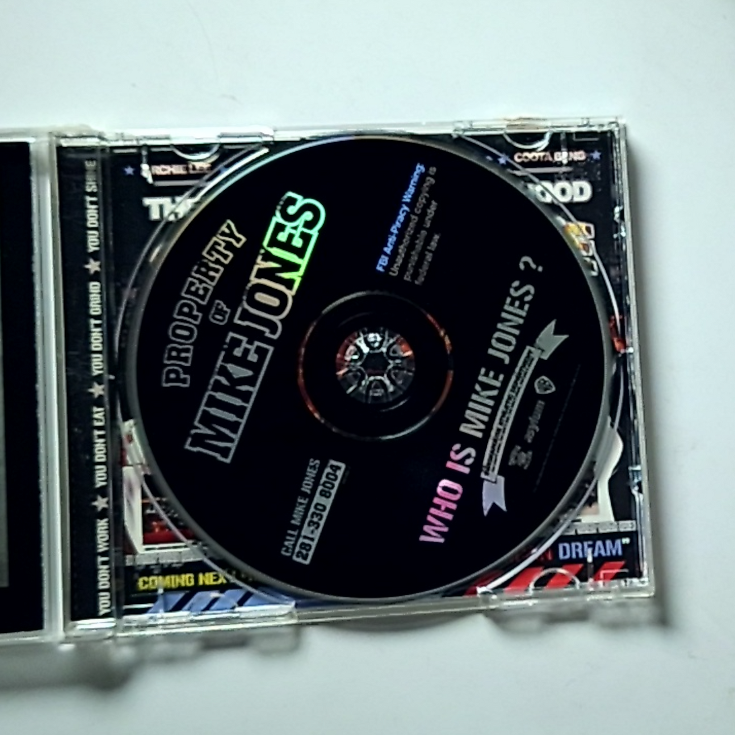 Mike Jones – Who Is Mike Jones? (CD, 2005) US 49340-2