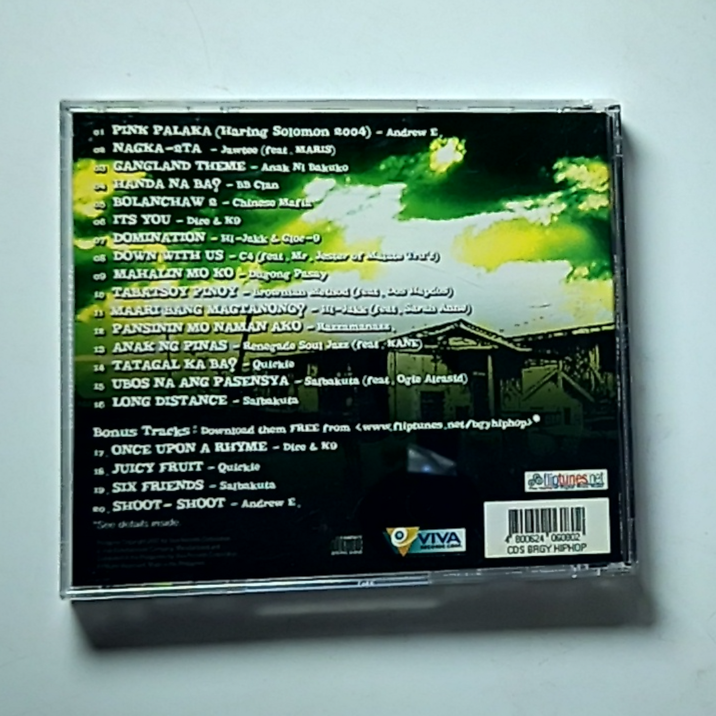 Various – Barangay Hip-Hop (CD, 2007) Philippines VR CDS 07 290