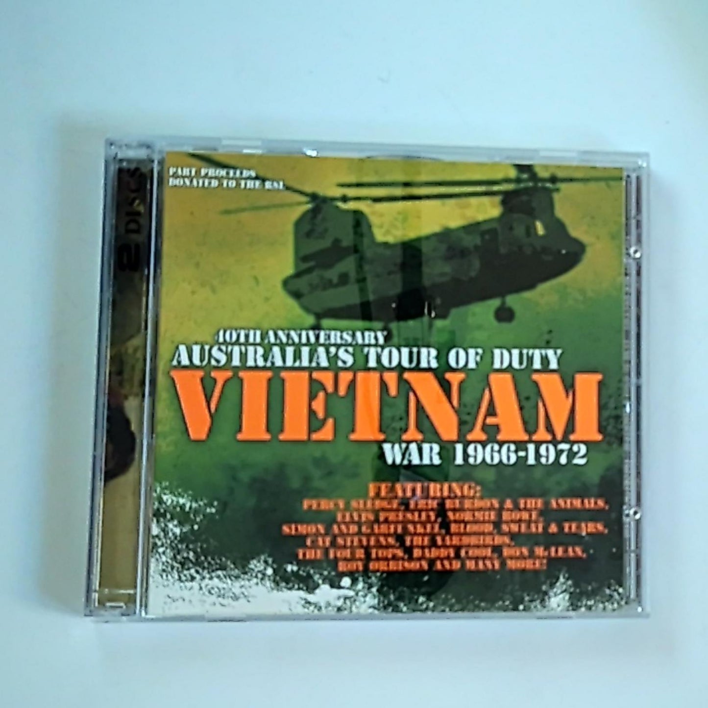 40th Anniversary Australia's Tour Of Duty - Vietnam War 1966 - 1972 (CD, 2006)