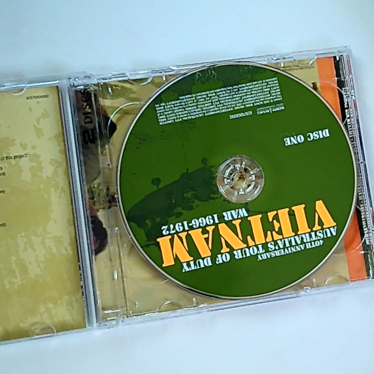 40th Anniversary Australia's Tour Of Duty - Vietnam War 1966 - 1972 (CD, 2006)