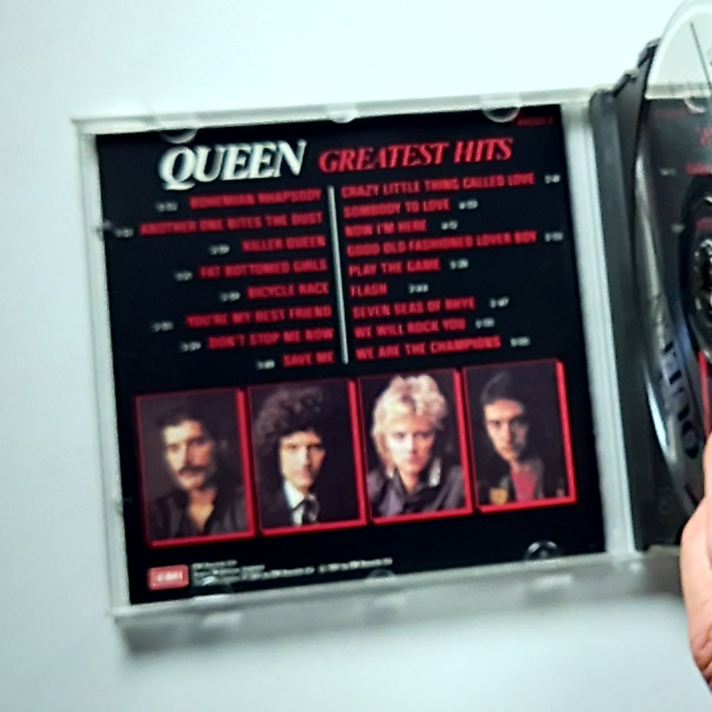 Queen – Greatest Hits (CD, 1991) Europe CDP 7 46033 2