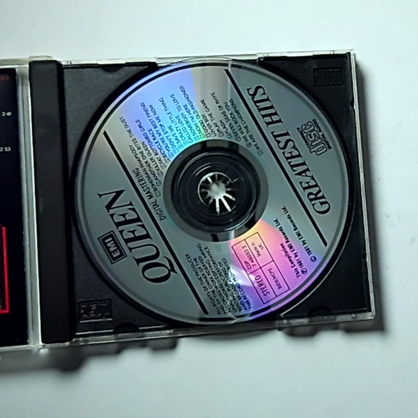 Queen – Greatest Hits (CD, 1991) Europe CDP 7 46033 2
