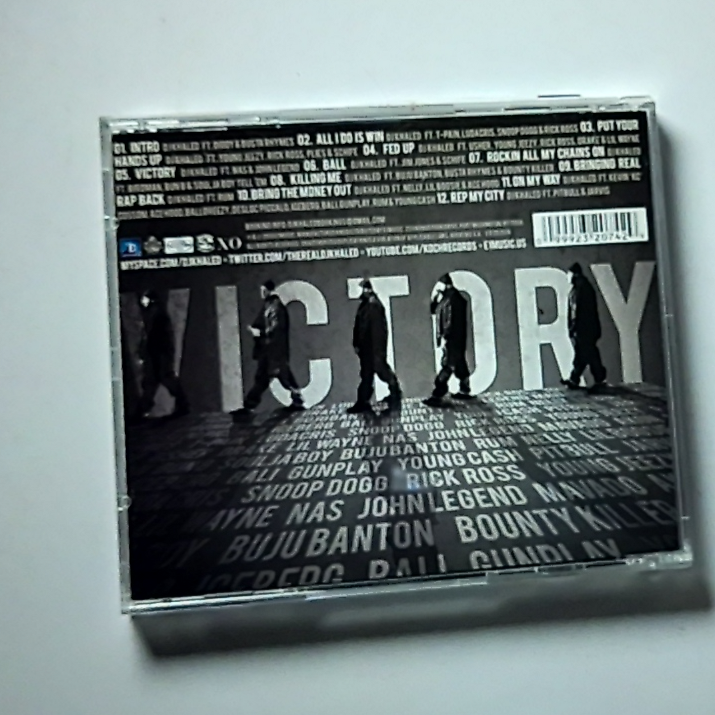 DJ Khaled – Victory (CD, 2010) US E1E-CD-2074