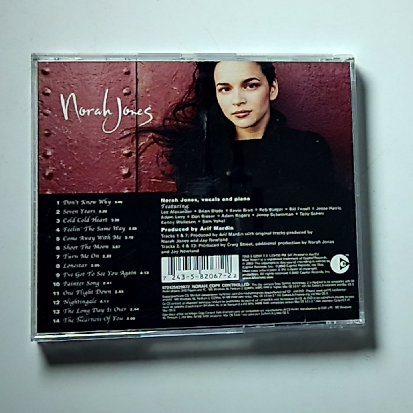 Norah Jones – Come Away With Me (CD, 2002) Europe 7243 5 82067 2 2