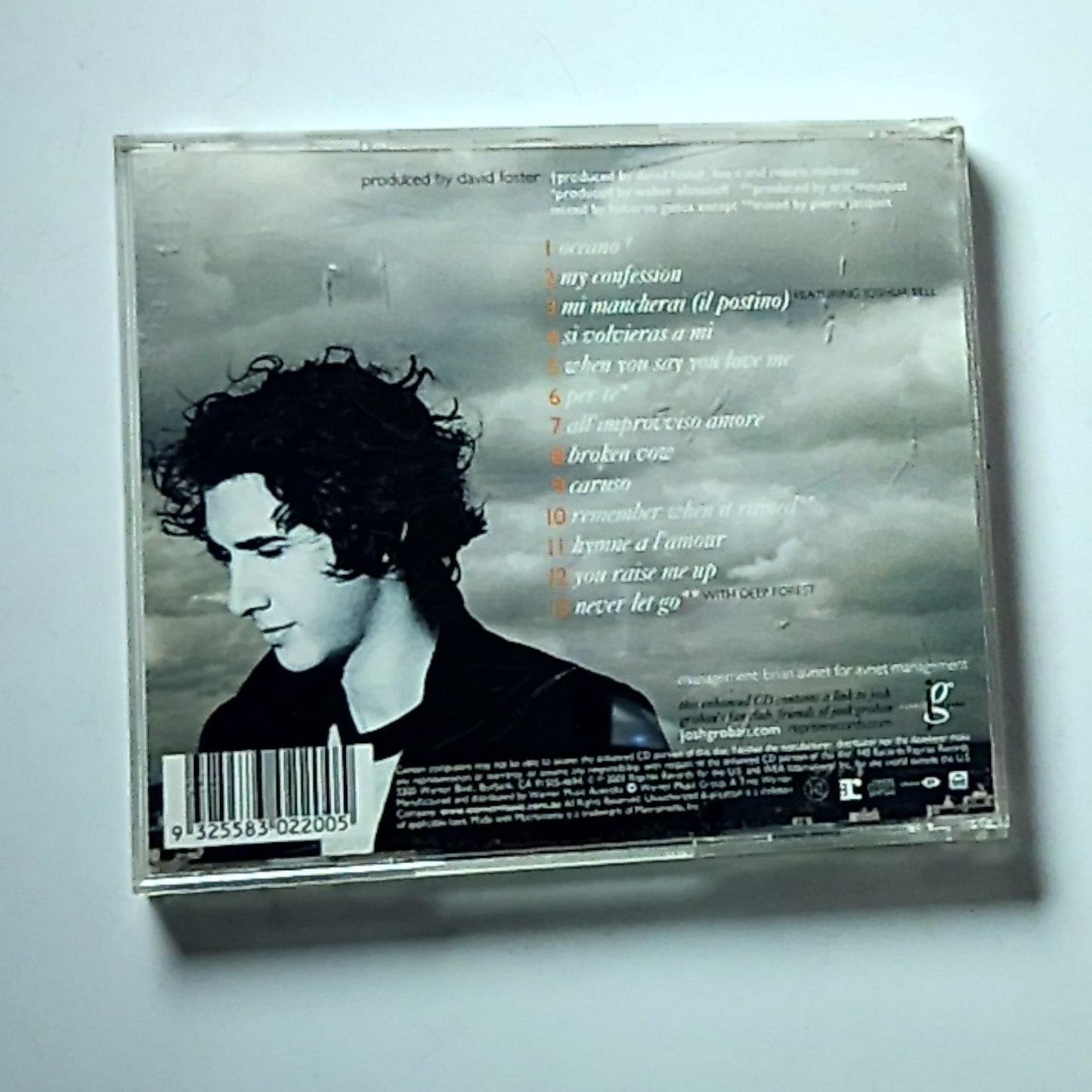Josh Groban – Closer (CD, 2003)  Australia 9362484502