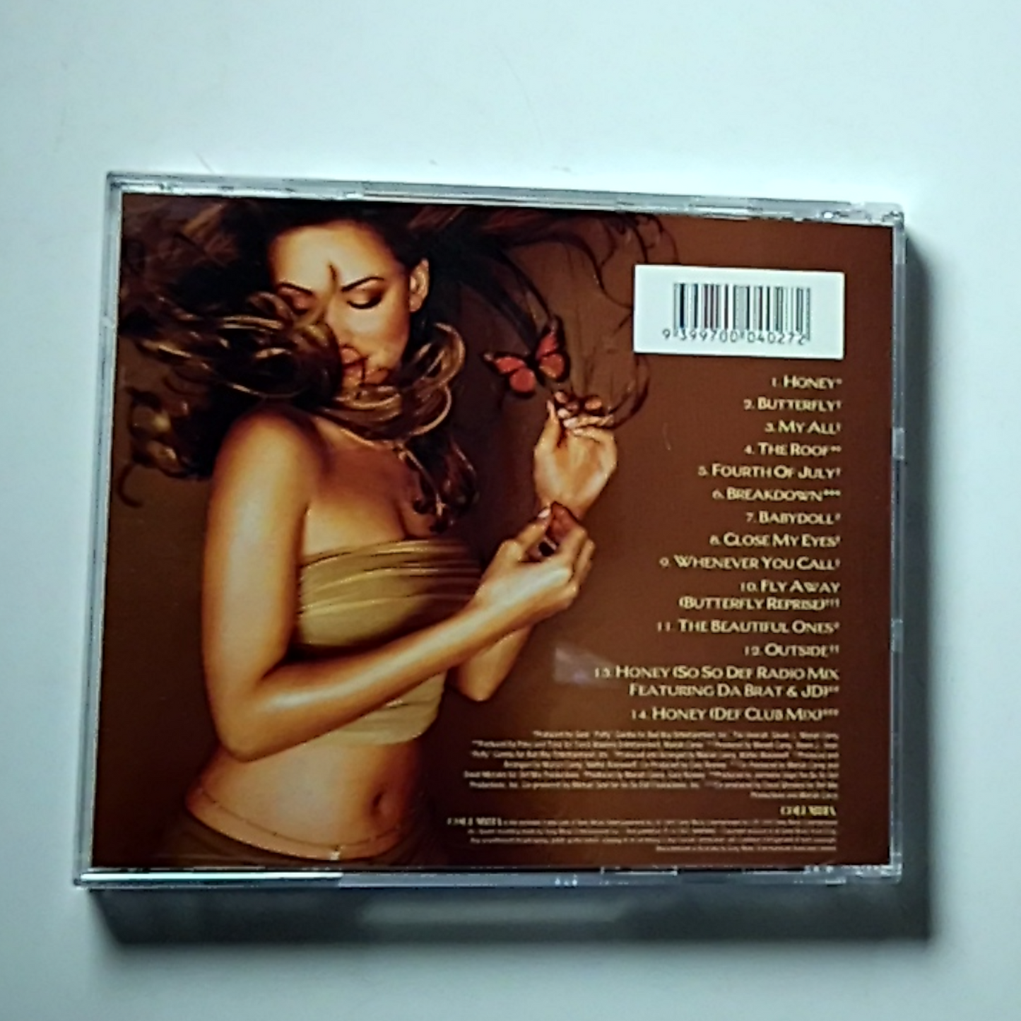 Mariah Carey – Butterfly (CD, 1997) Australia 488537 2