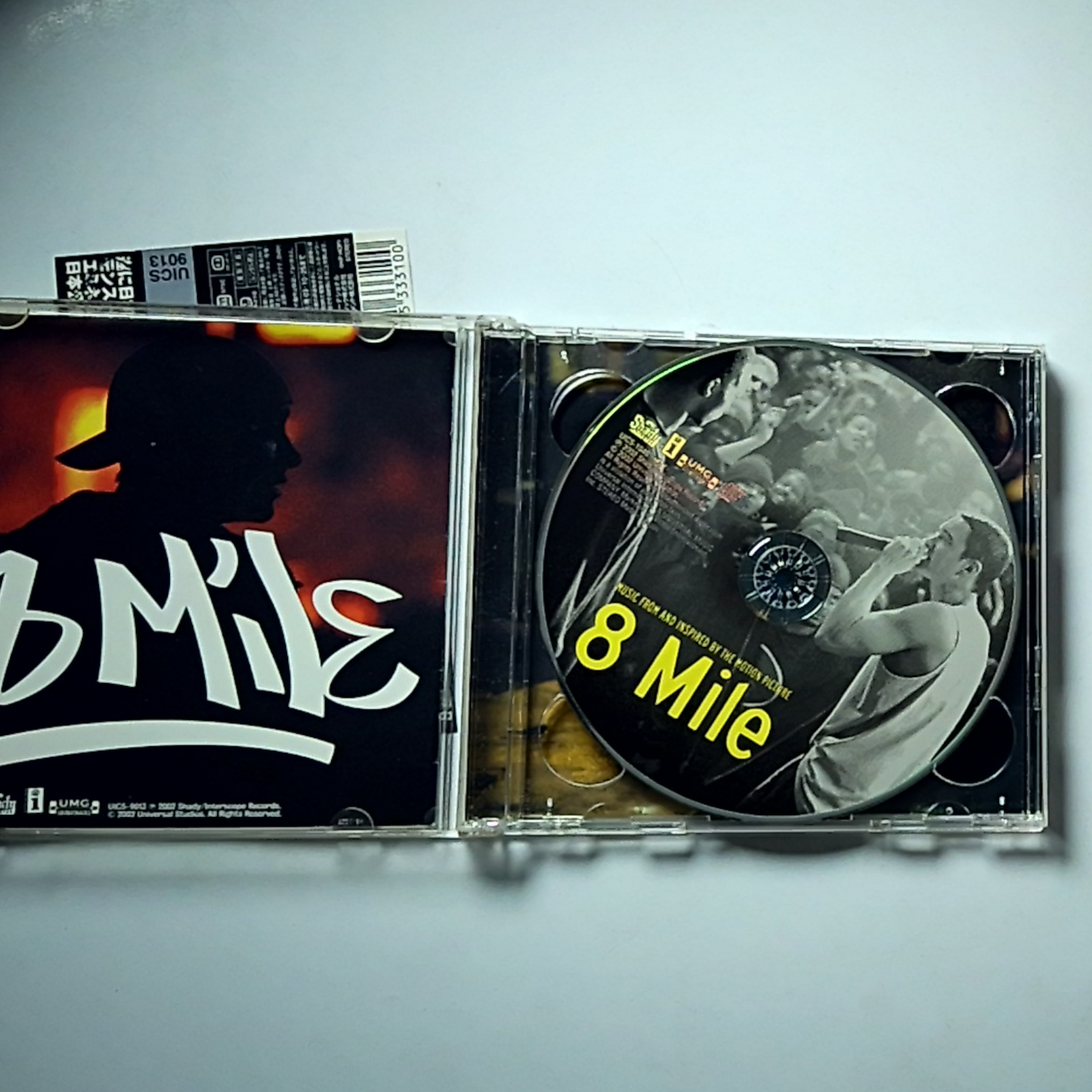 Music From And Inspired By The Motion Picture 8 Mile (CD + DVD, 2002) Japan Obi