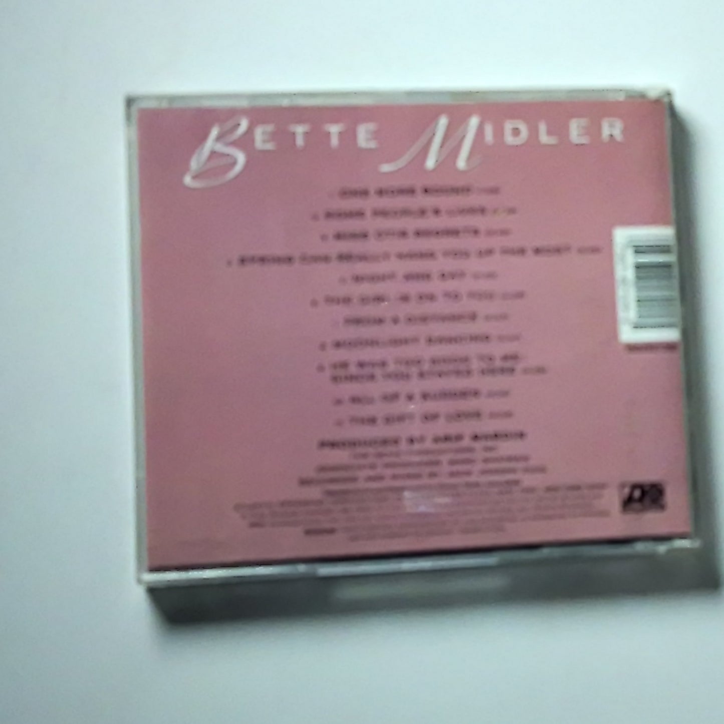 Bette Midler – Some People's Lives (CD, 1990) US 7 82129-2