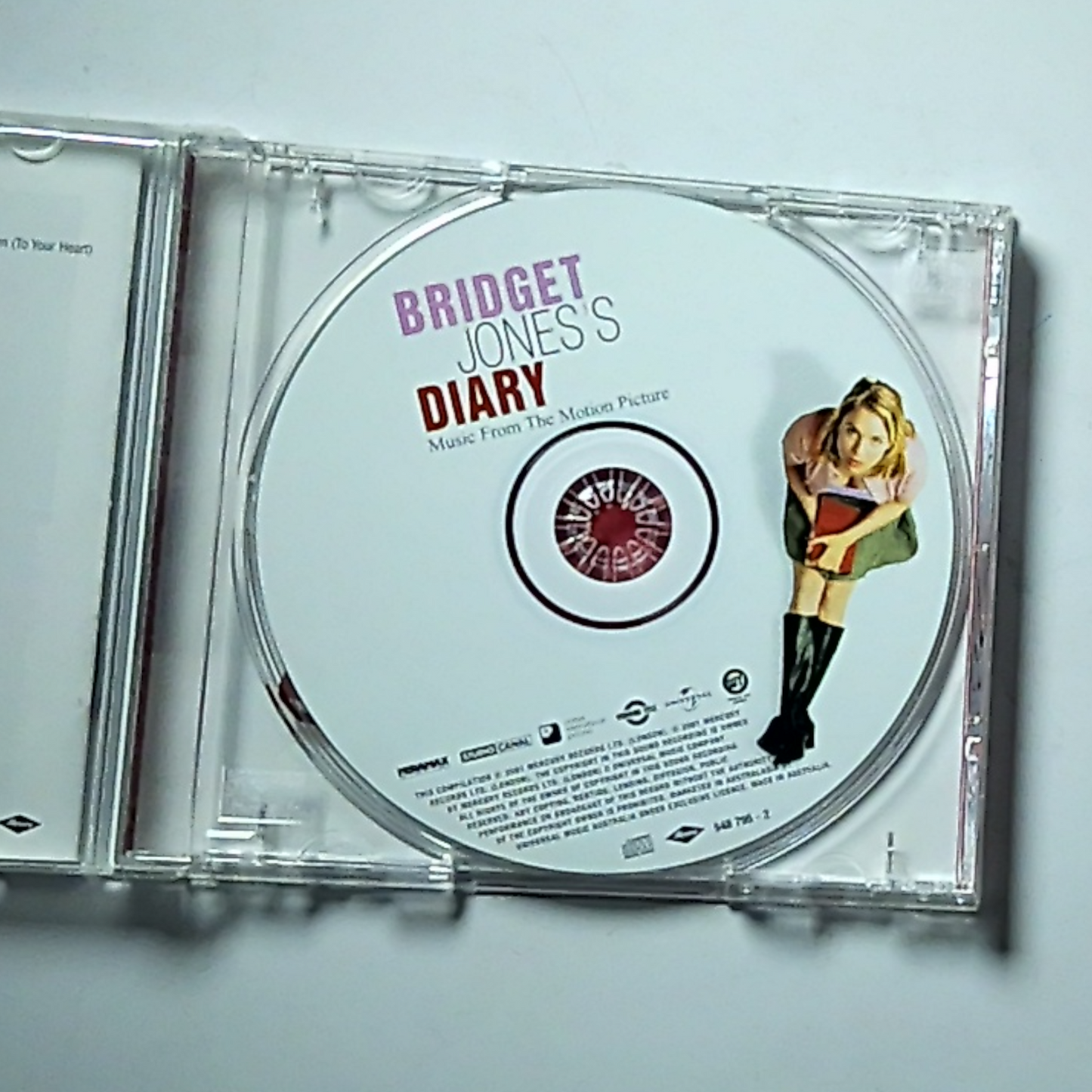 Bridget Jones's Diary (Music From The Motion Picture)  (CD, 2001)