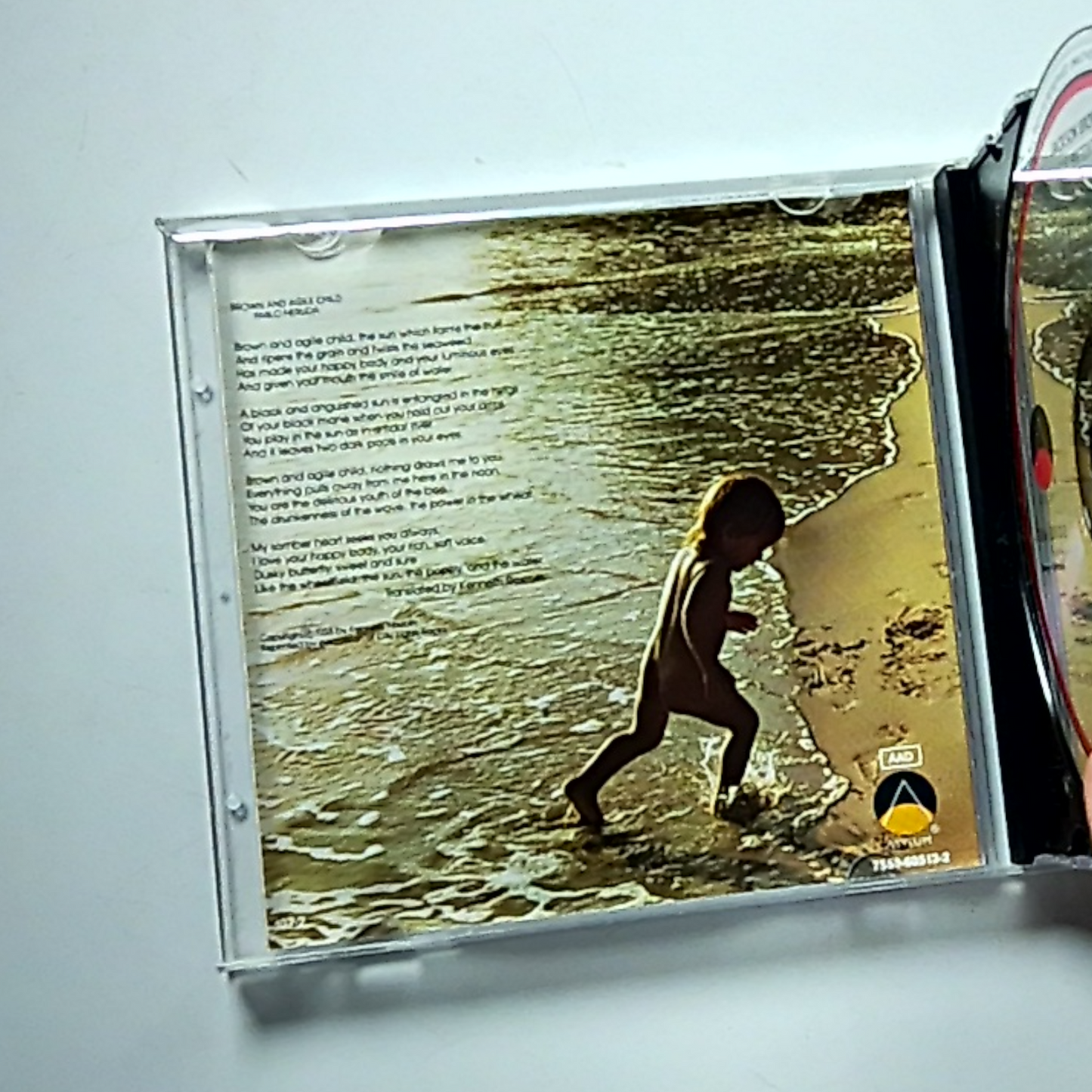 Jackson Browne – The Pretender (CD) Europe 7559-60513-2
