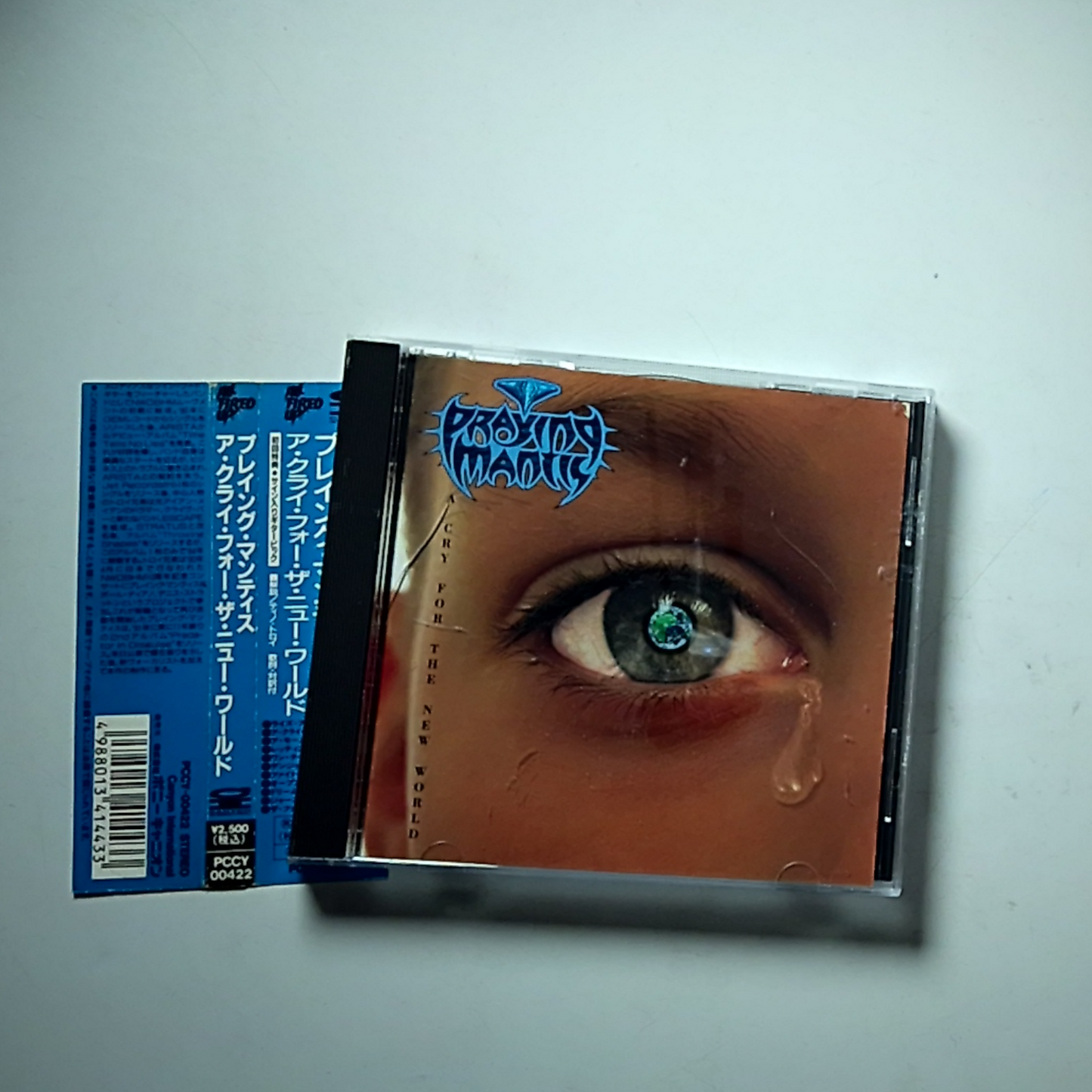 Praying Mantis – A Cry For The New World (CD, 1993) Japan PCCY-00422