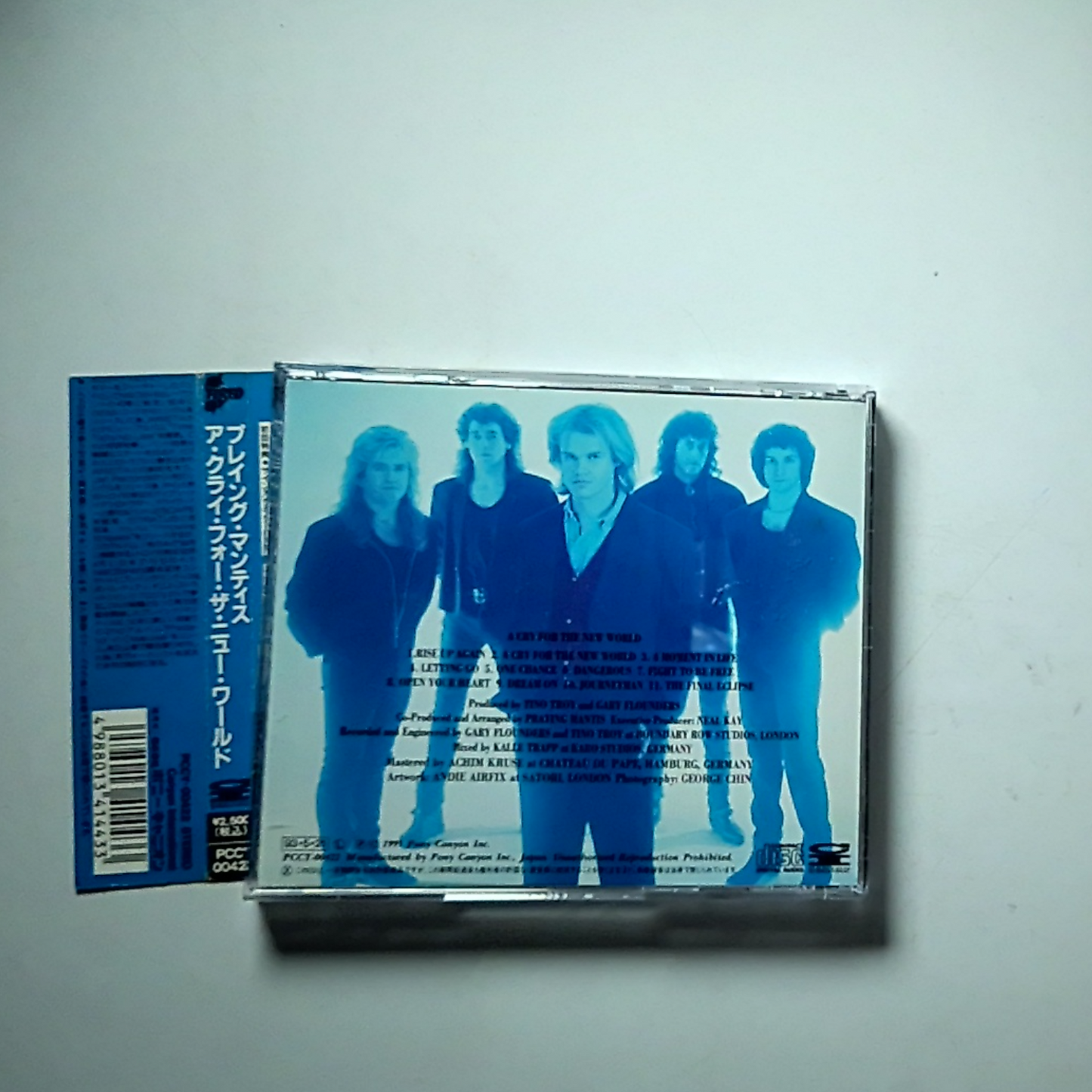 Praying Mantis – A Cry For The New World (CD, 1993) Japan PCCY-00422