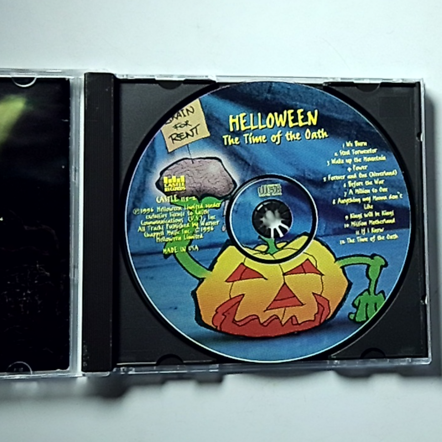 Helloween – The Time Of The Oath (CD, 1996) US CASTLE 115-2