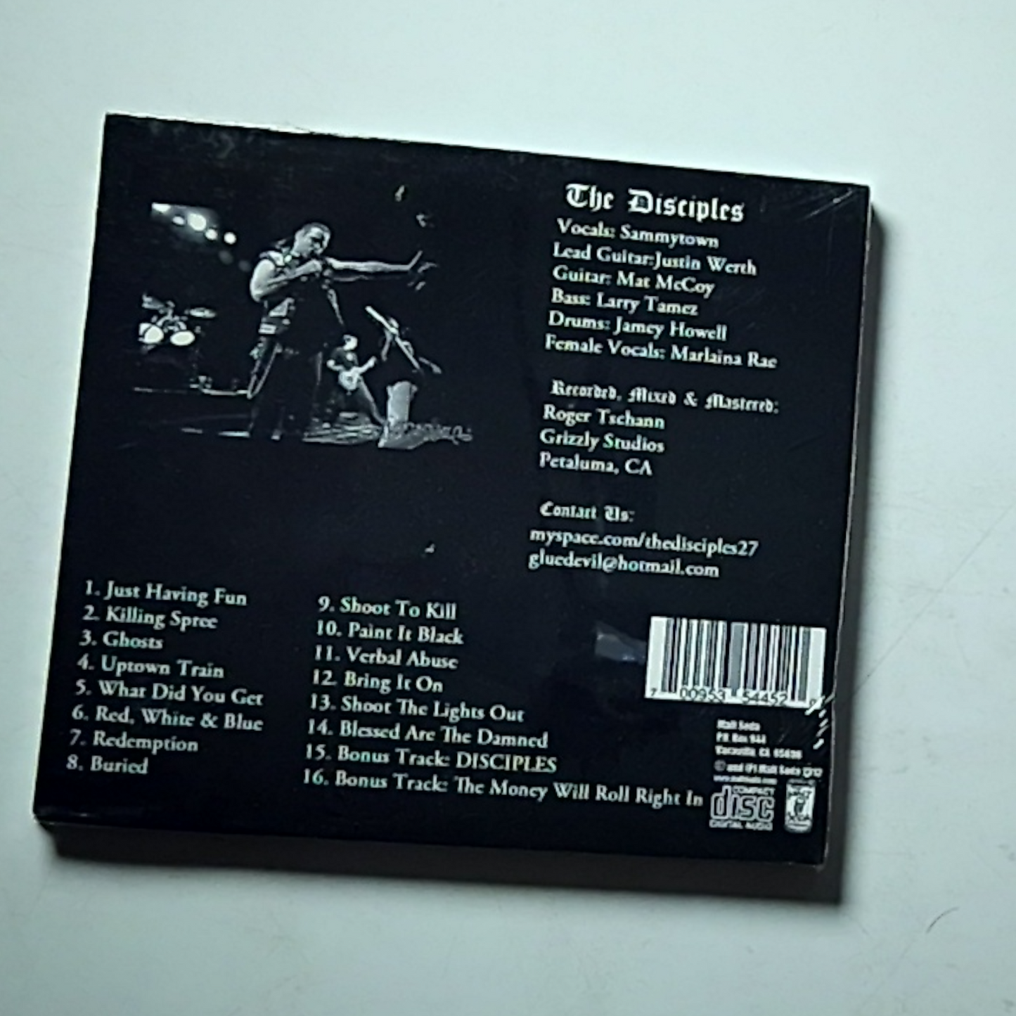 The Disciples – Redemption  (CD, 2012) US New Sealed msr31