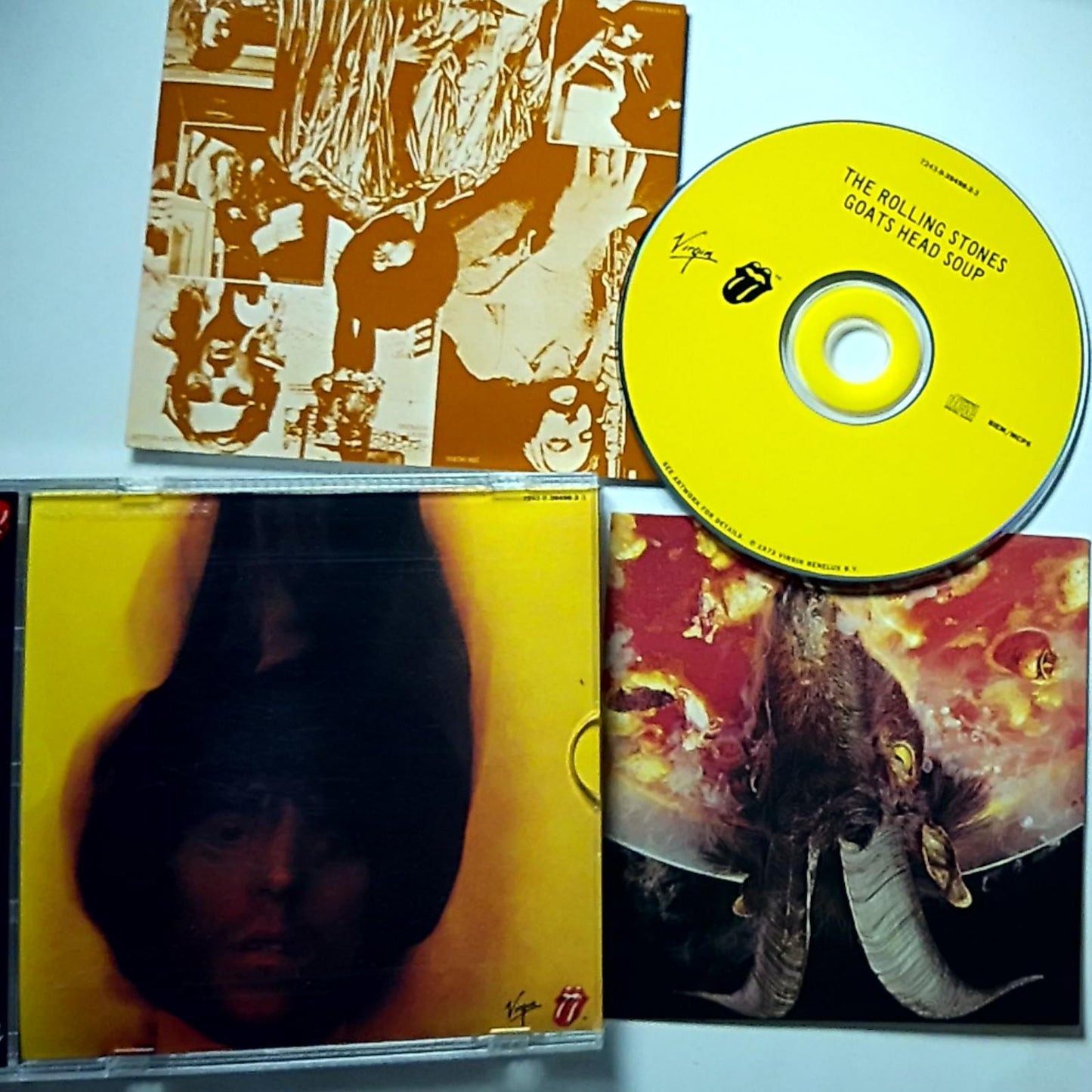 The Rolling Stones – Goats Head Soup (CD, 1994) UK, Europe & US Sticker