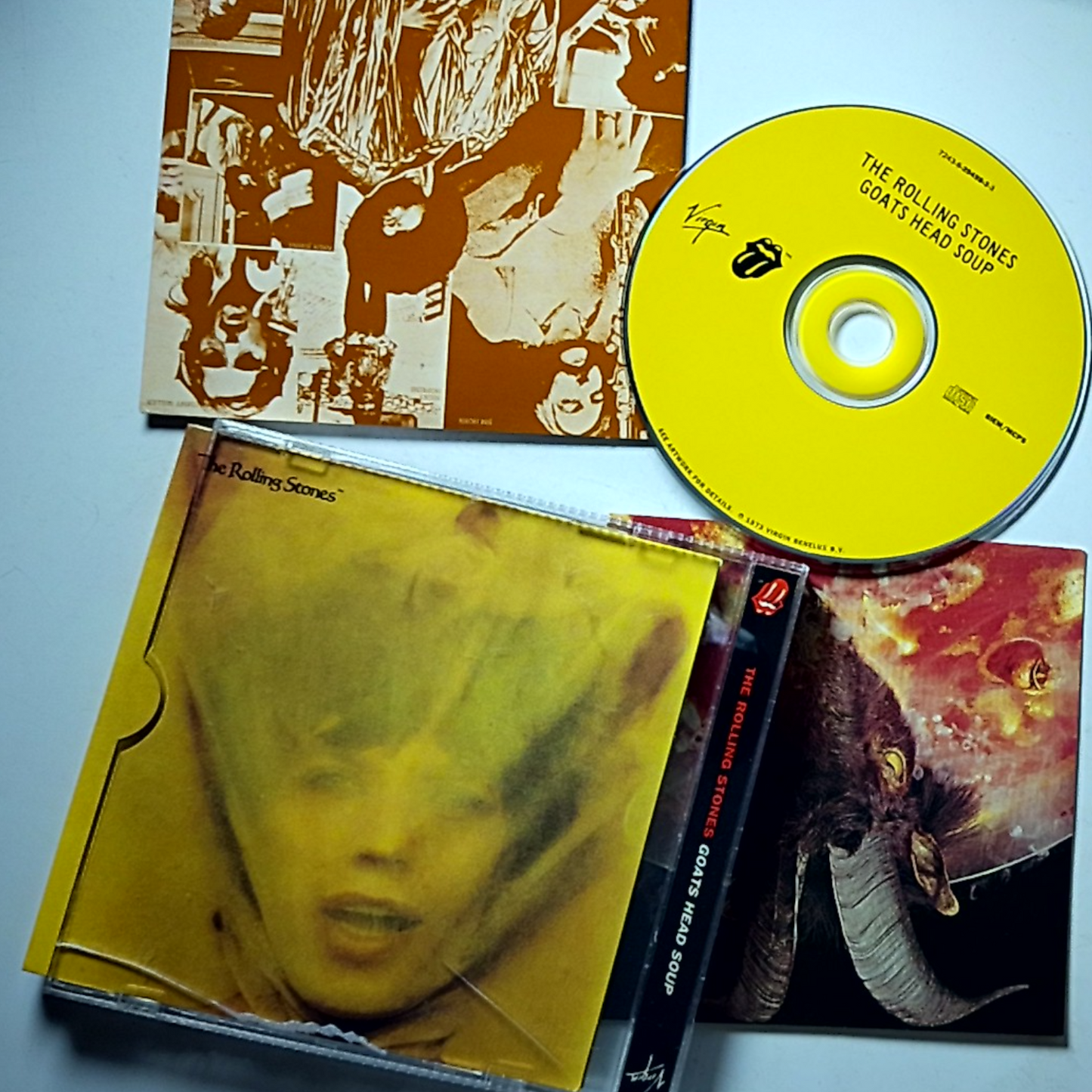 The Rolling Stones – Goats Head Soup (CD, 1994) UK, Europe & US Sticker