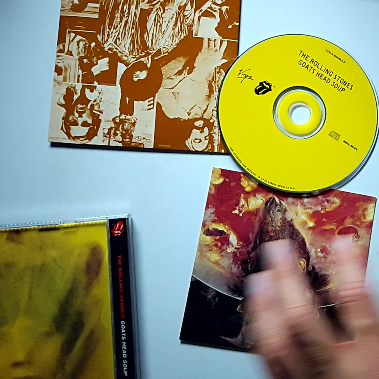 The Rolling Stones – Goats Head Soup (CD, 1994) UK, Europe & US Sticker