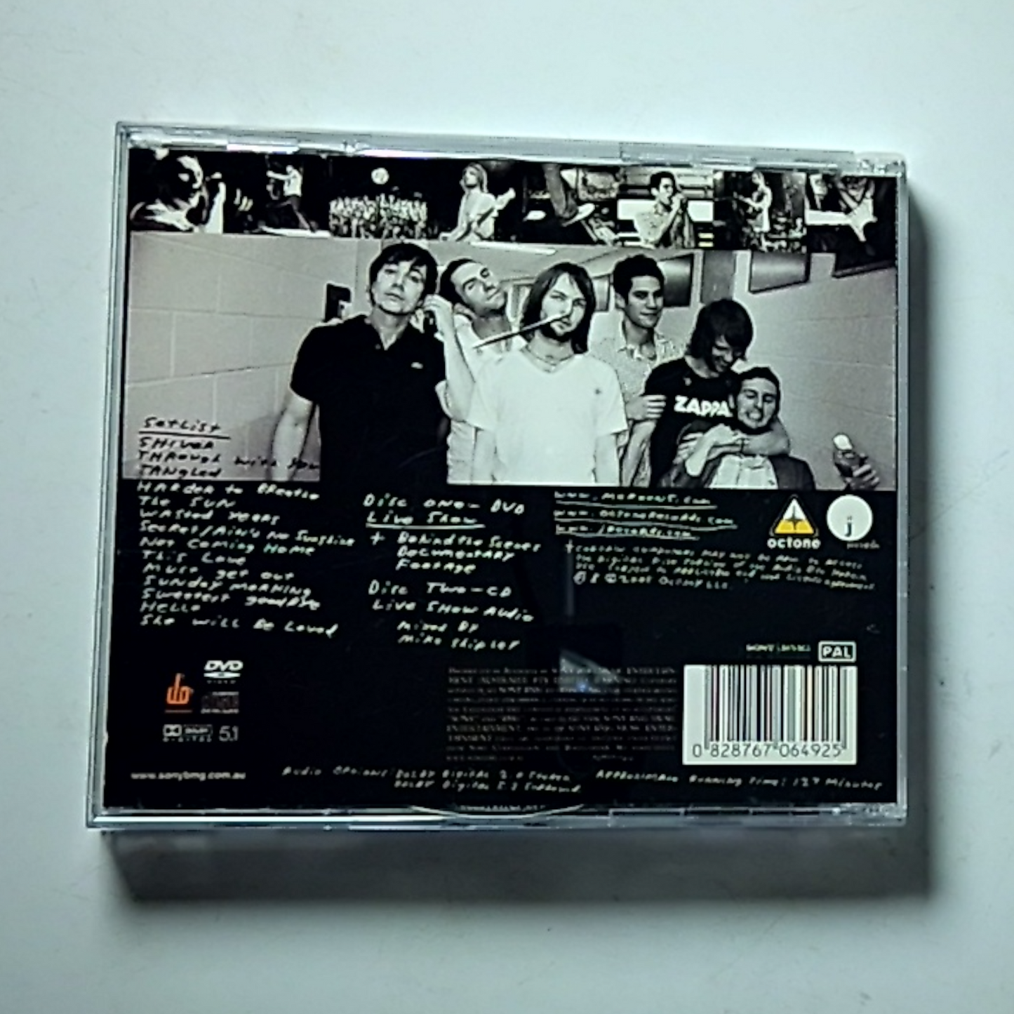 Maroon 5 – Live - Friday The 13th (CD + DVD, 2005) Australia 82876706492