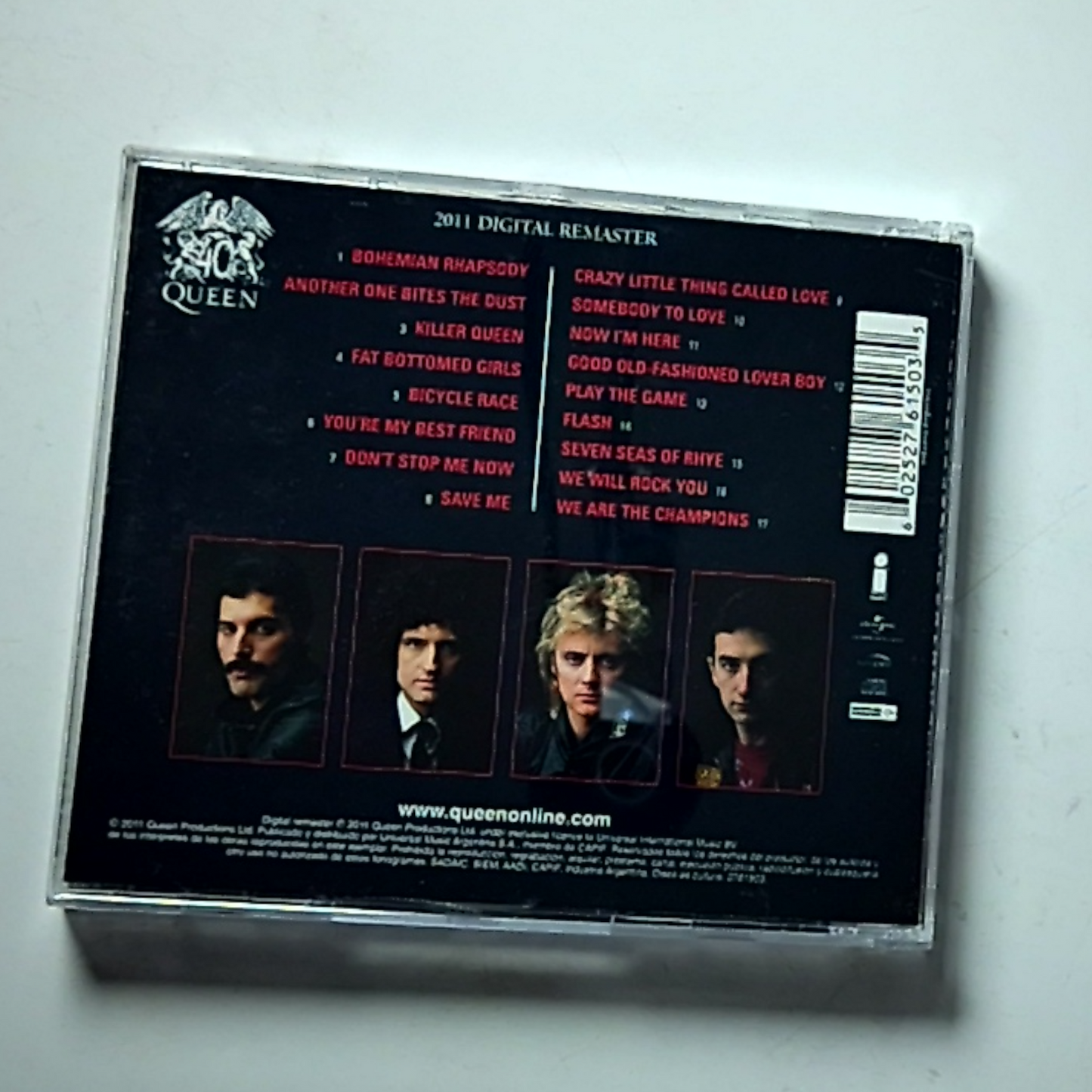 Queen – Greatest Hits (CD) Argentina 2761503