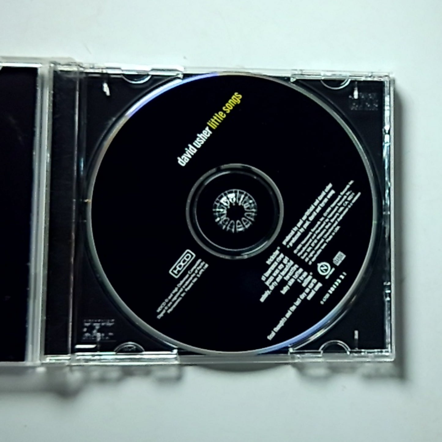 David Usher – Little Songs (CD, HDCD, 1998) US  0 6700 30132 2 2